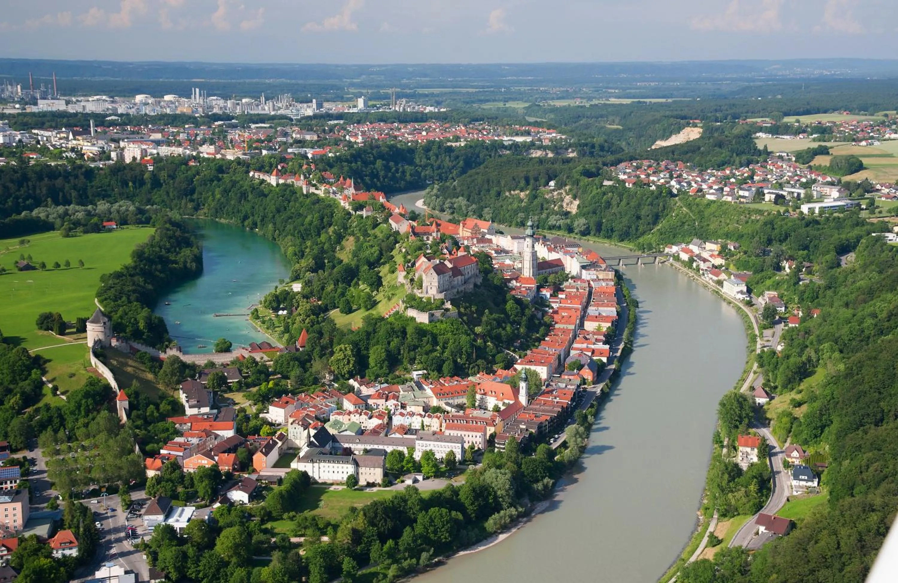 Natural landscape in Hotel Burgblick, bei Burghausen