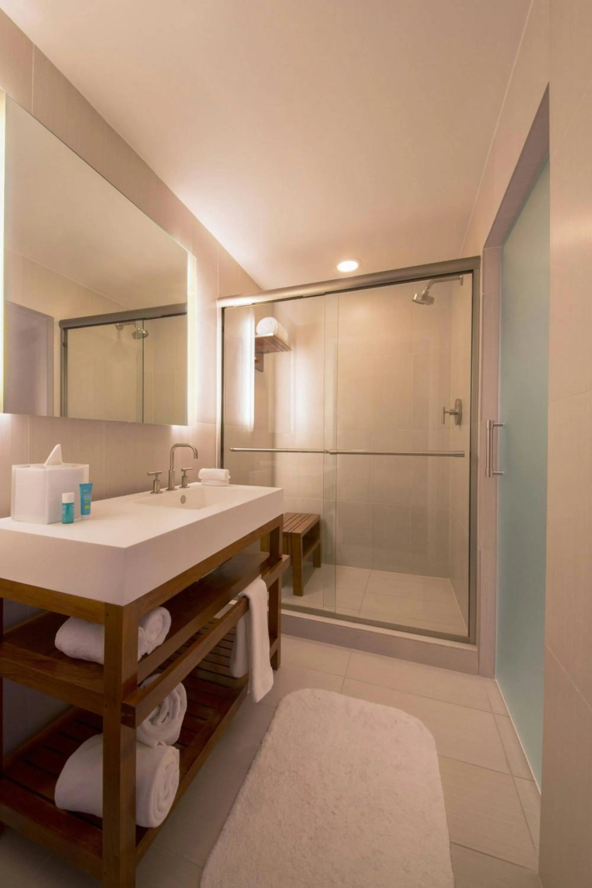 Bathroom, Bed in W Fort Lauderdale