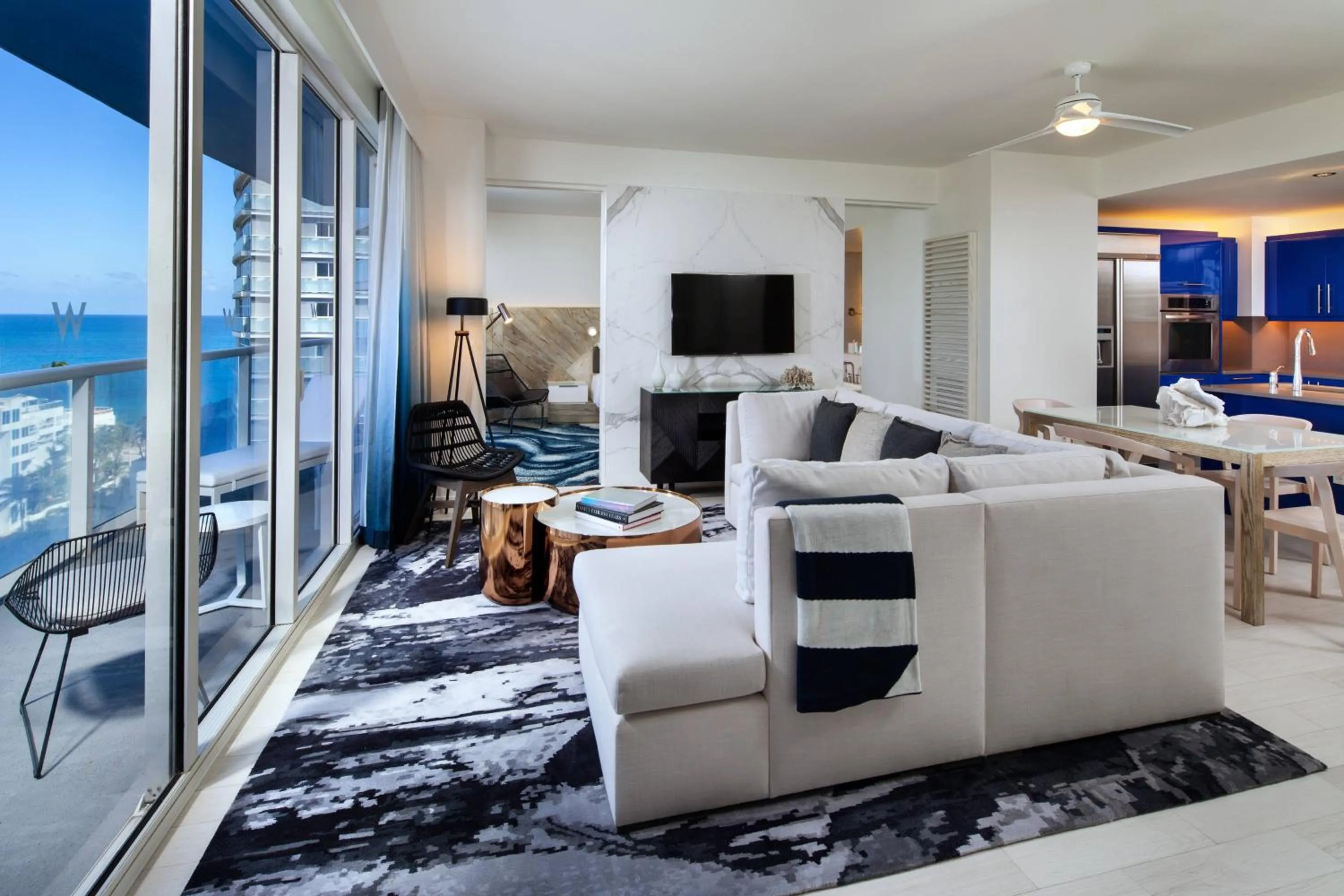 Living room in W Fort Lauderdale