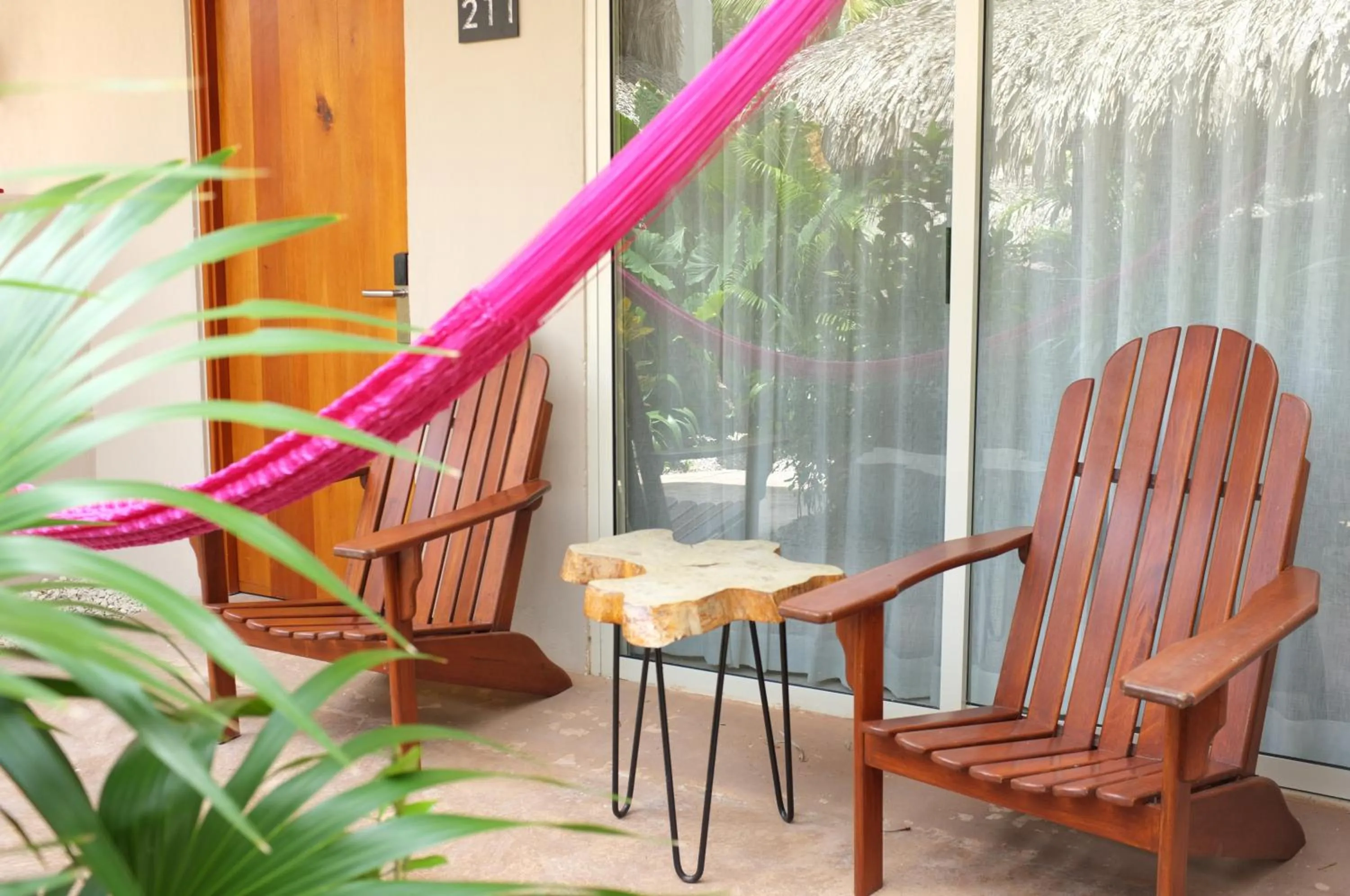 Balcony/Terrace in Hotel Circulo Bacalar