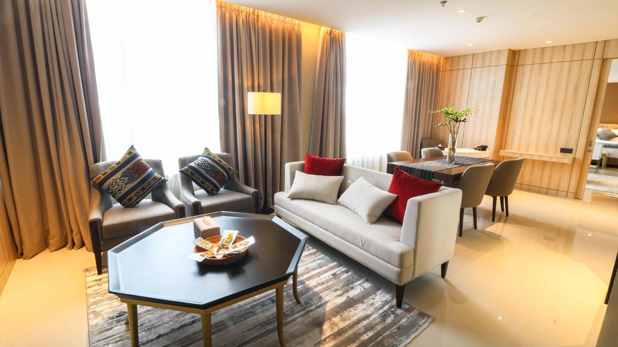 Living room in Prime Park Hotel & Convention Lombok