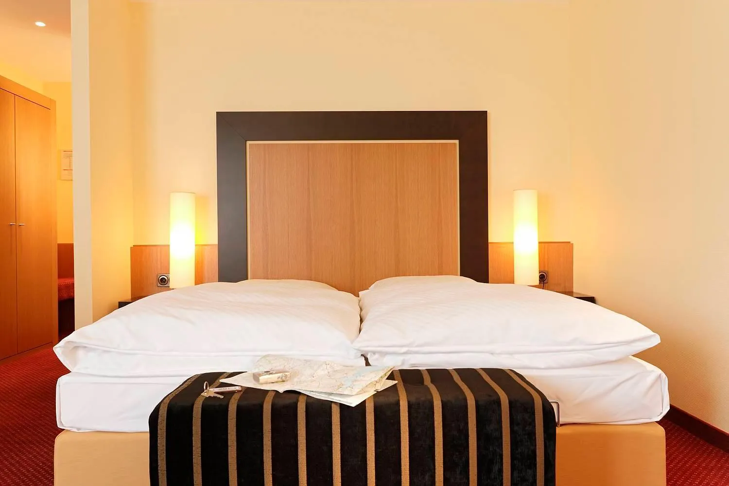 Photo of the whole room, Bed in Romantik Hotel Waldschlösschen