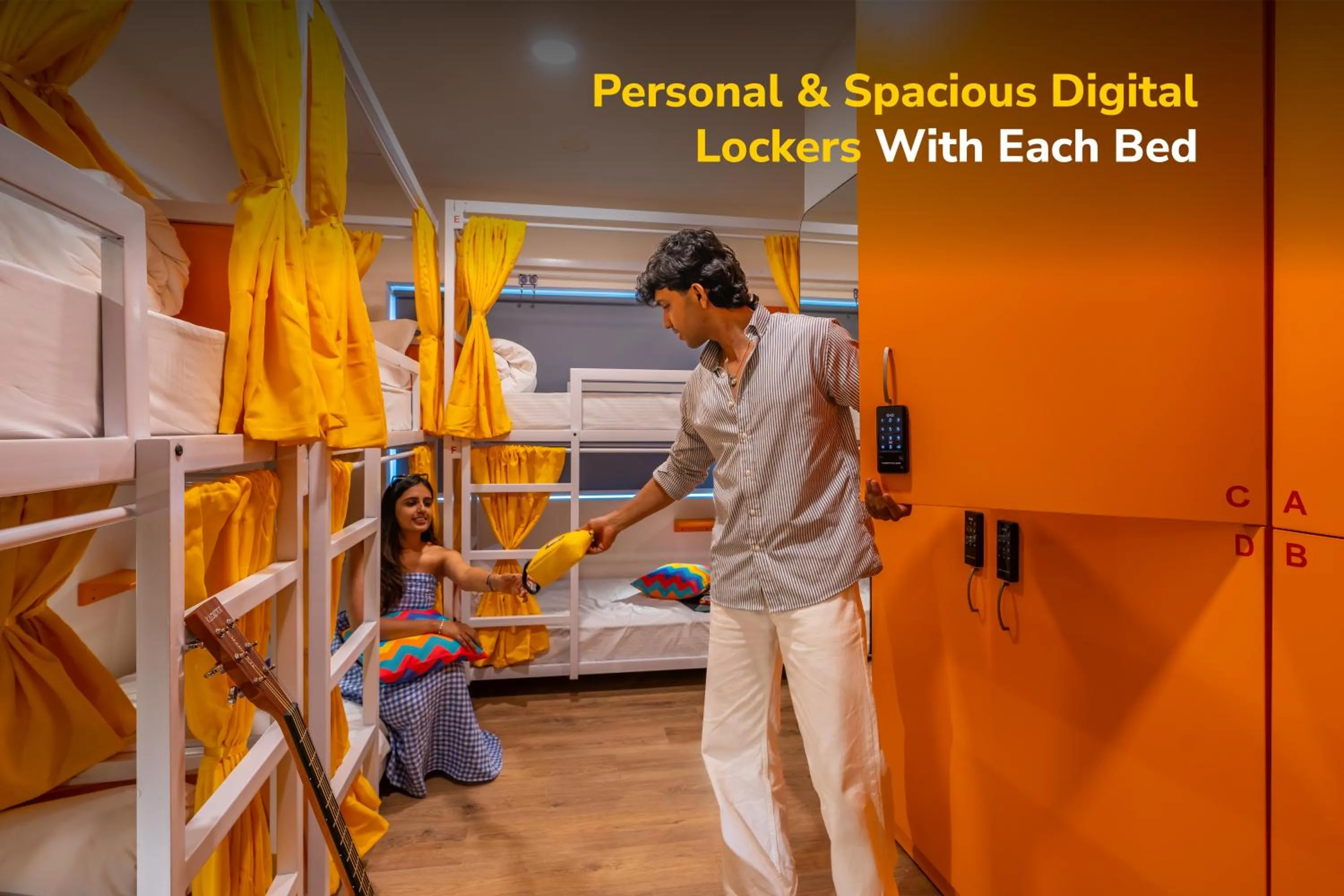 bunk bed in goSTOPS Lite Goa, Calangute