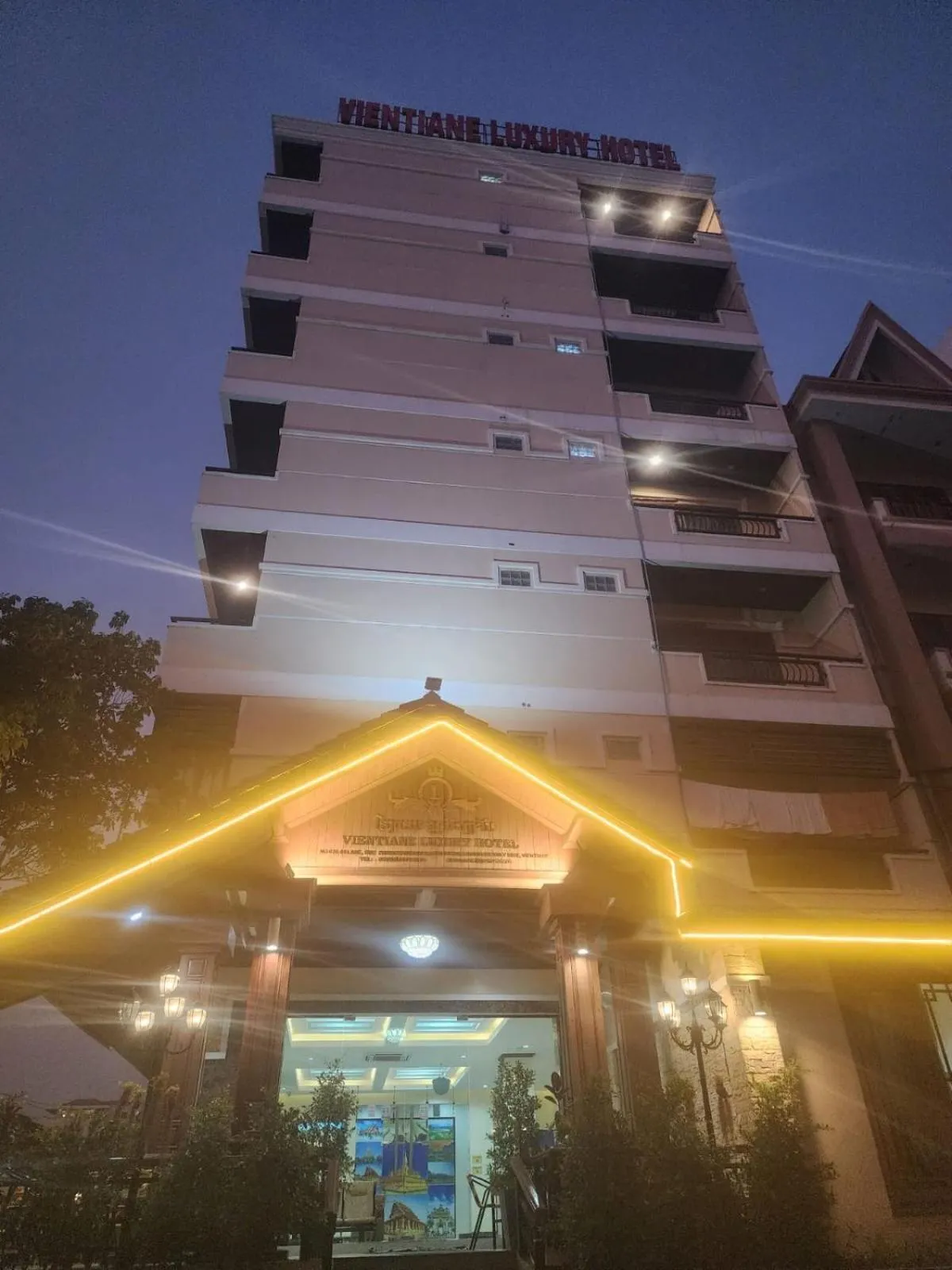 Property building in Vientiane Luxury Hotel