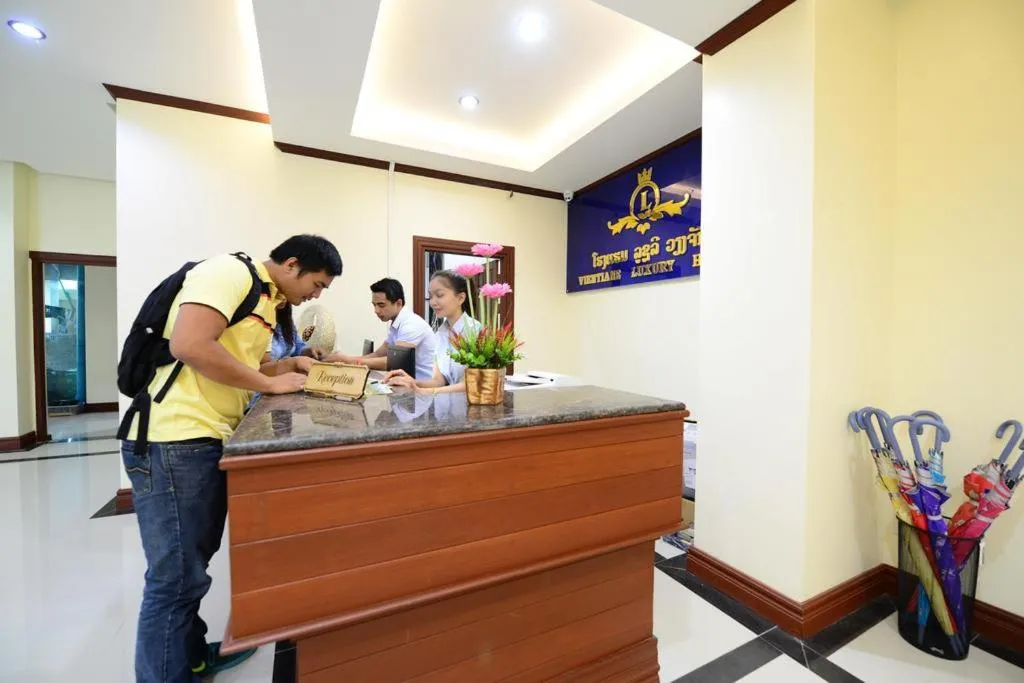 Staff in Vientiane Luxury Hotel