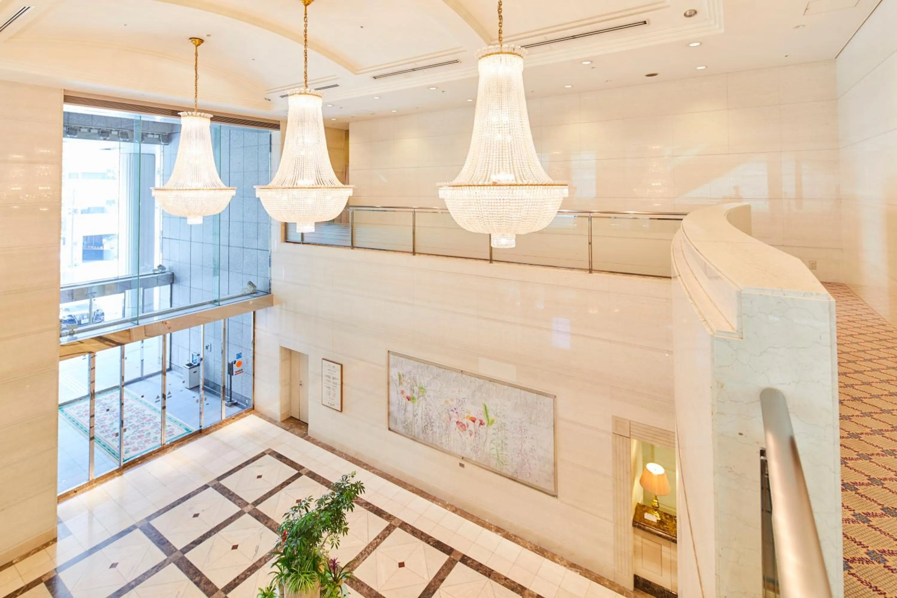 Lobby or reception in Hotel Le Port Kojimachi