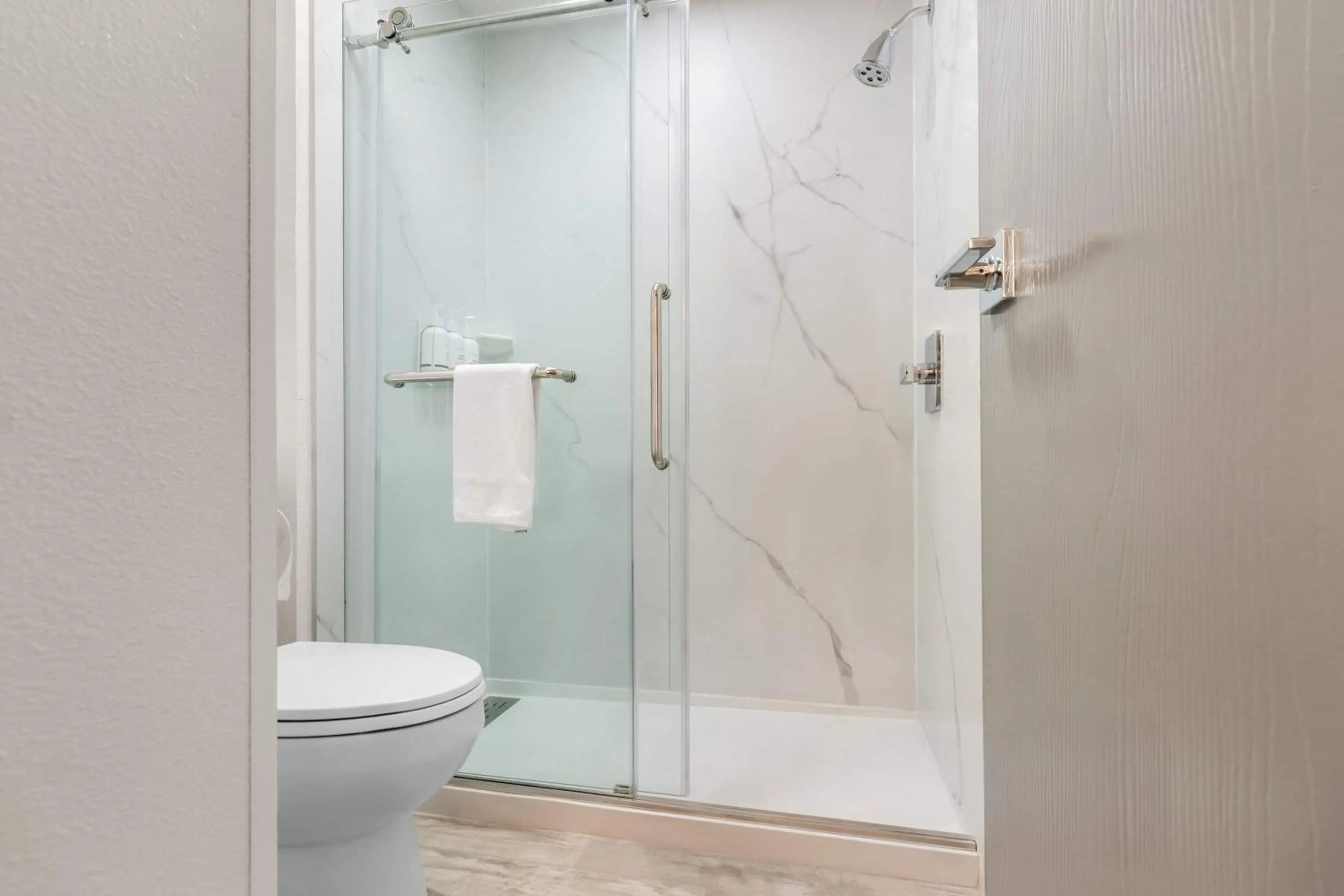 Bathroom in Baymont by Wyndham Arlington At Six Flags Dr