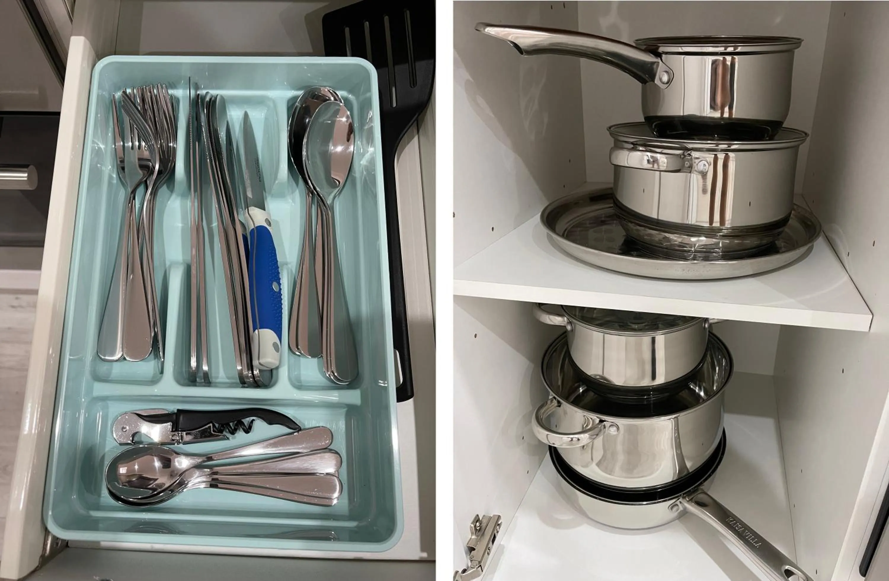 kitchen in Premier City Apart Hotel Chisinau