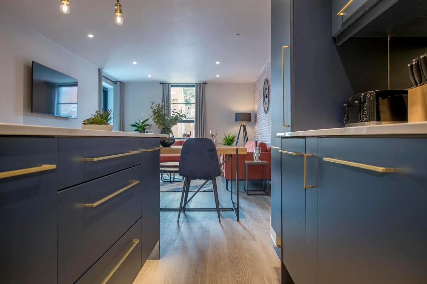 Kitchen or kitchenette in The Quadrant - The Botanical Suite