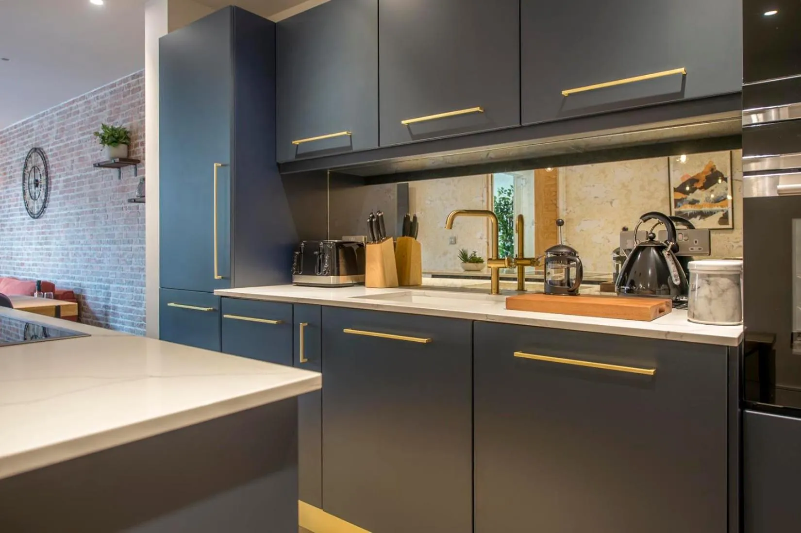 Kitchen or kitchenette in The Quadrant - The Botanical Suite