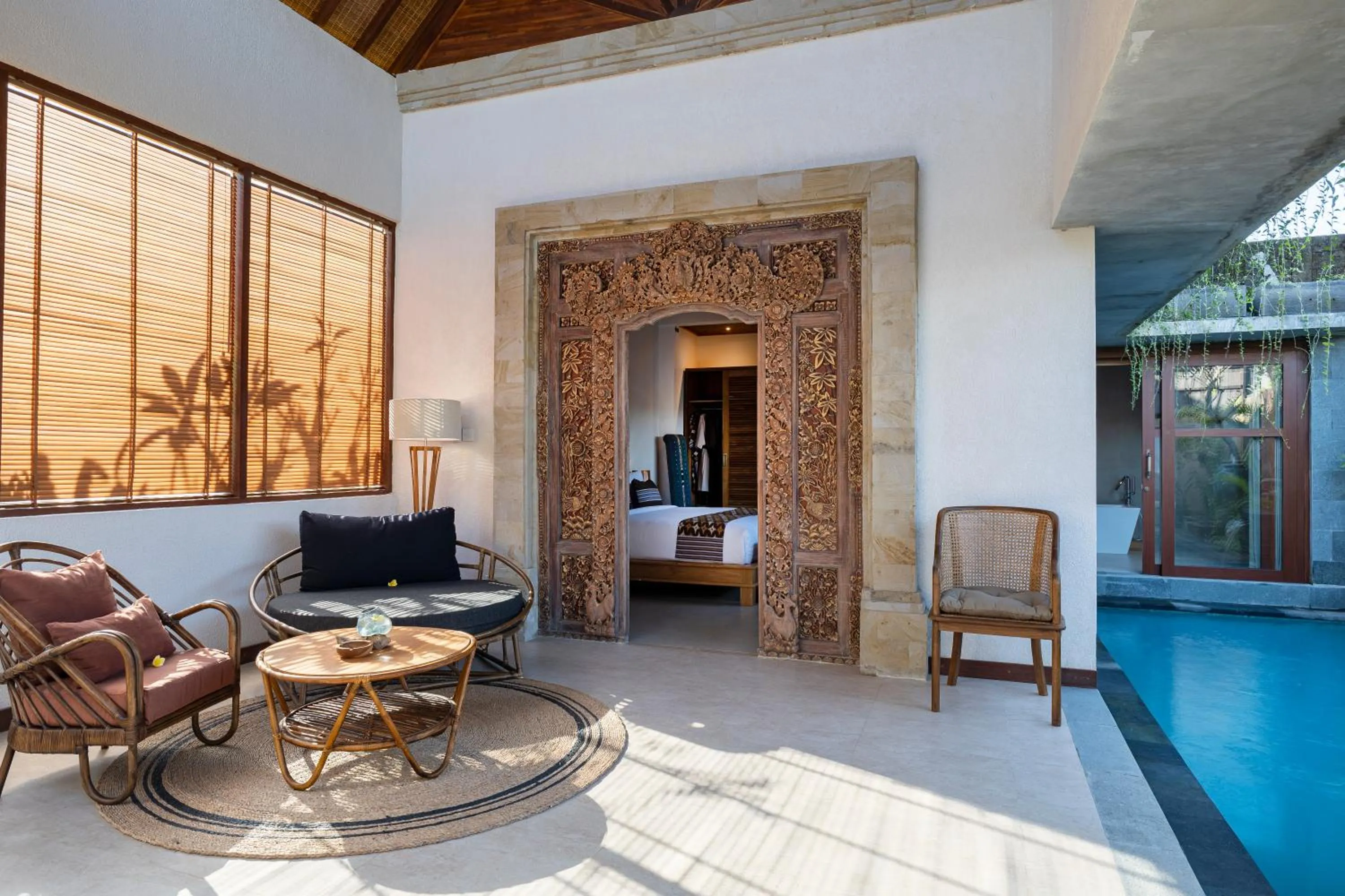 Balcony/Terrace in Vije Boutique Resort & Spa