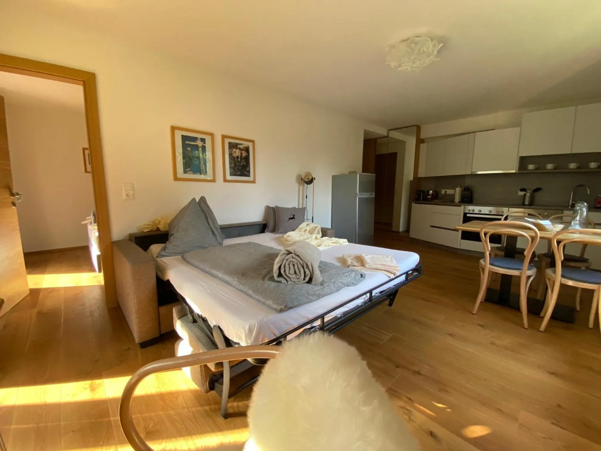 Kitchen or kitchenette in Apartments Hohenberger Mallnitz - Mein Platz in den Bergen!