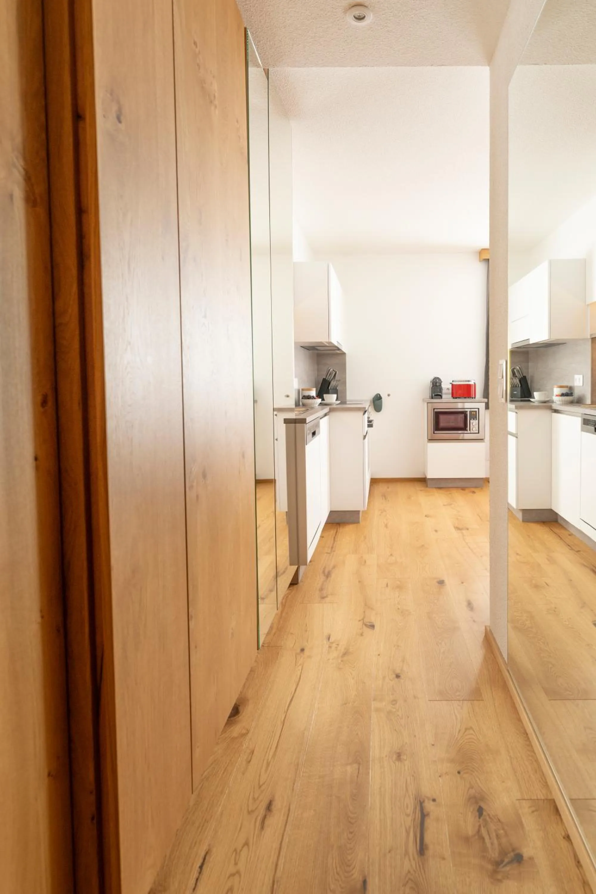 Kitchen or kitchenette in Apartments Hohenberger Mallnitz - Mein Platz in den Bergen!