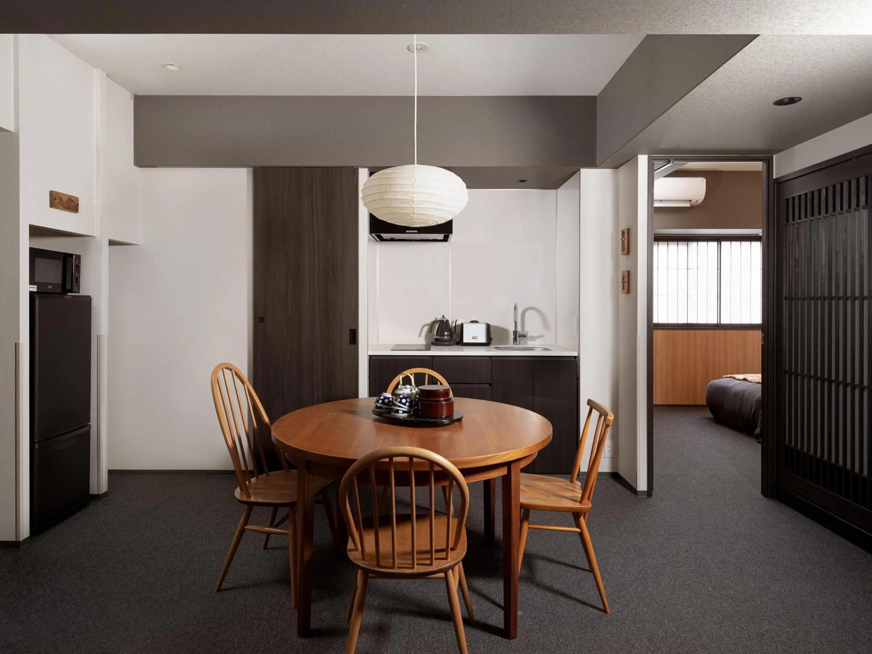 Photo of the whole room in MIMARU SUITES Kyoto Central