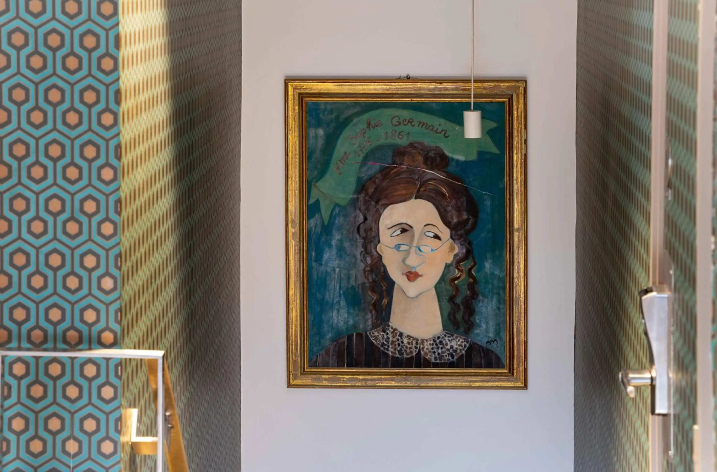 Decorative detail in Hôtel Sophie Germain