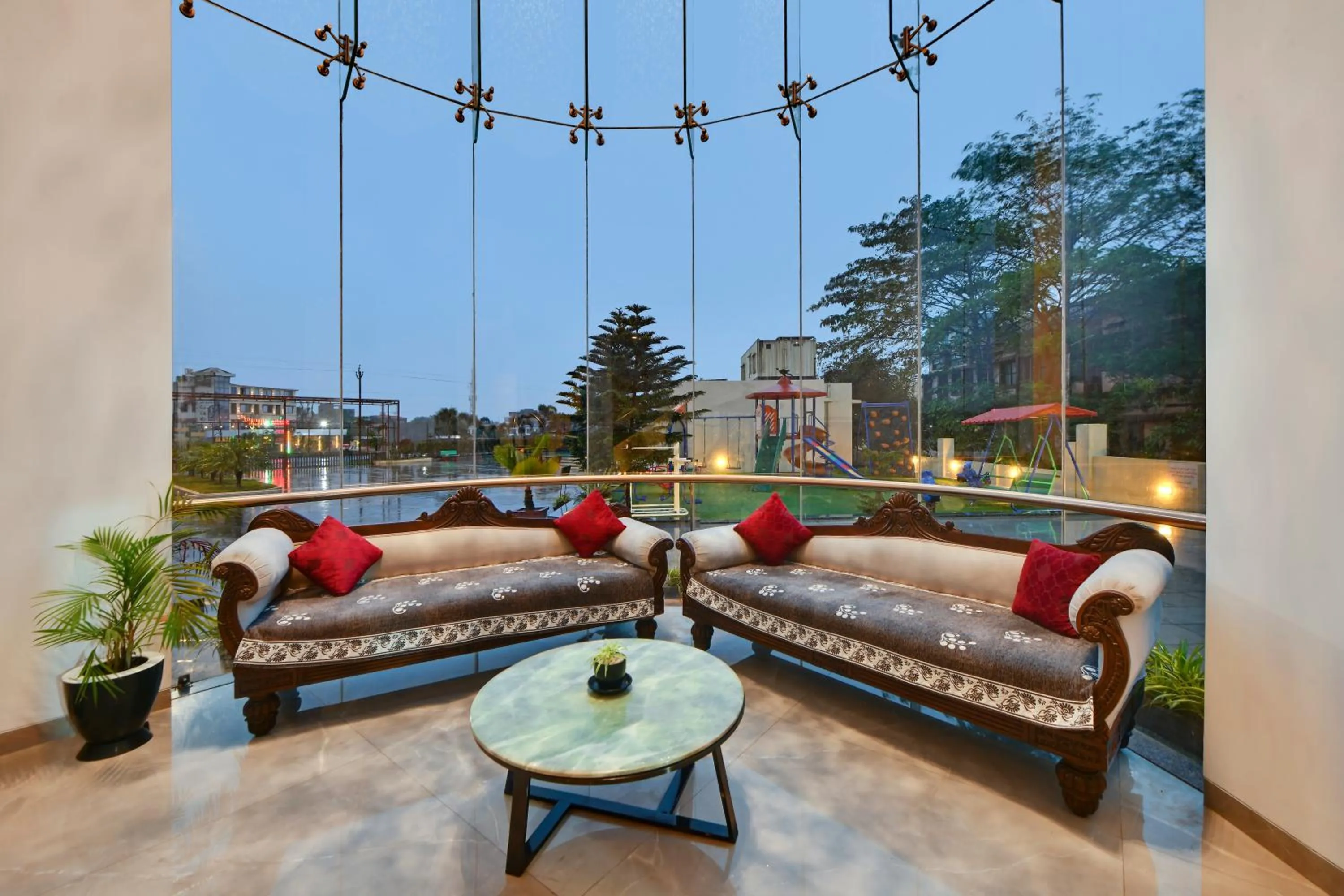 Lobby or reception in Rakabi The Fern, Igatpuri