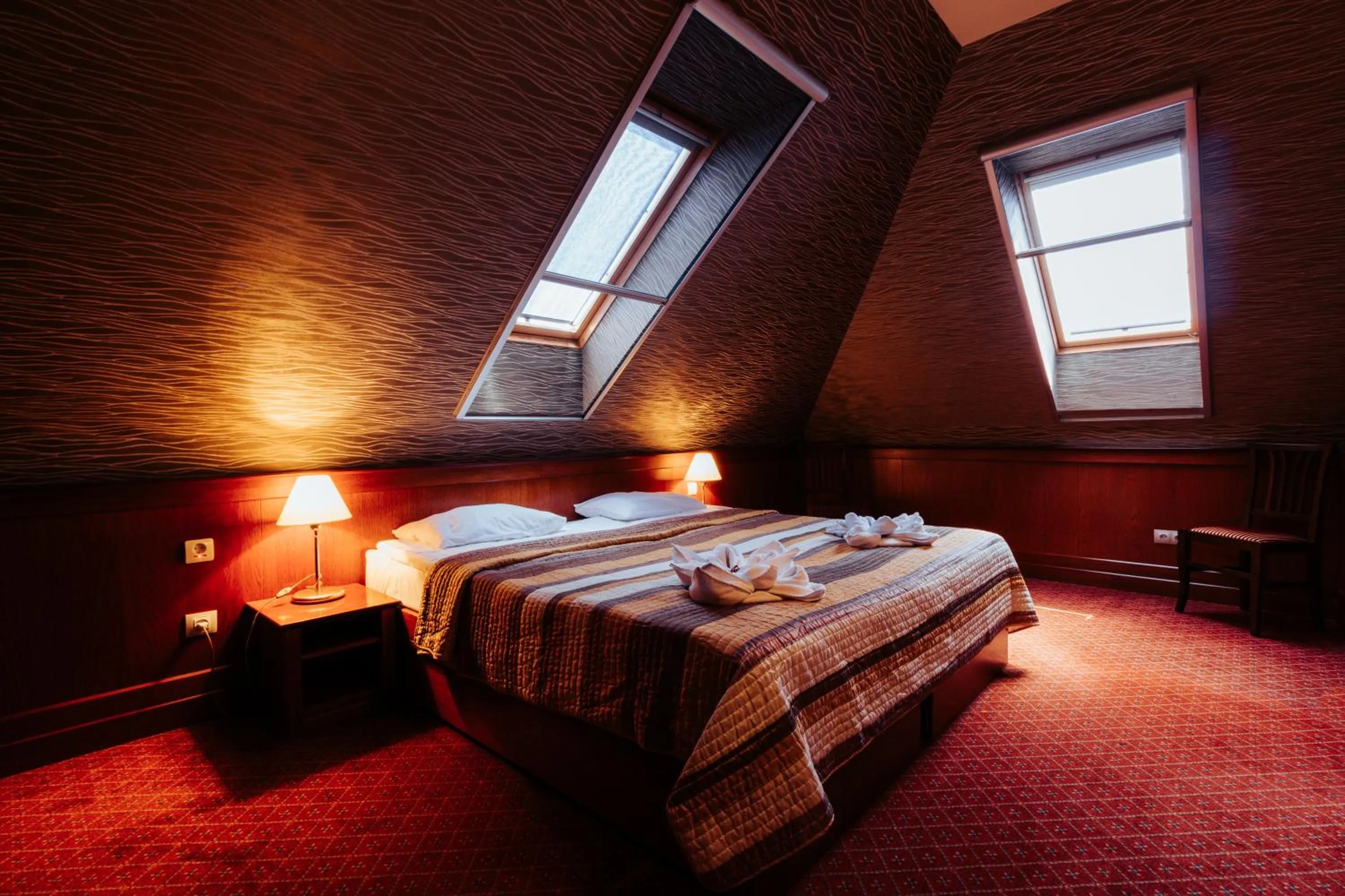 Bed in Hotel Ködmön