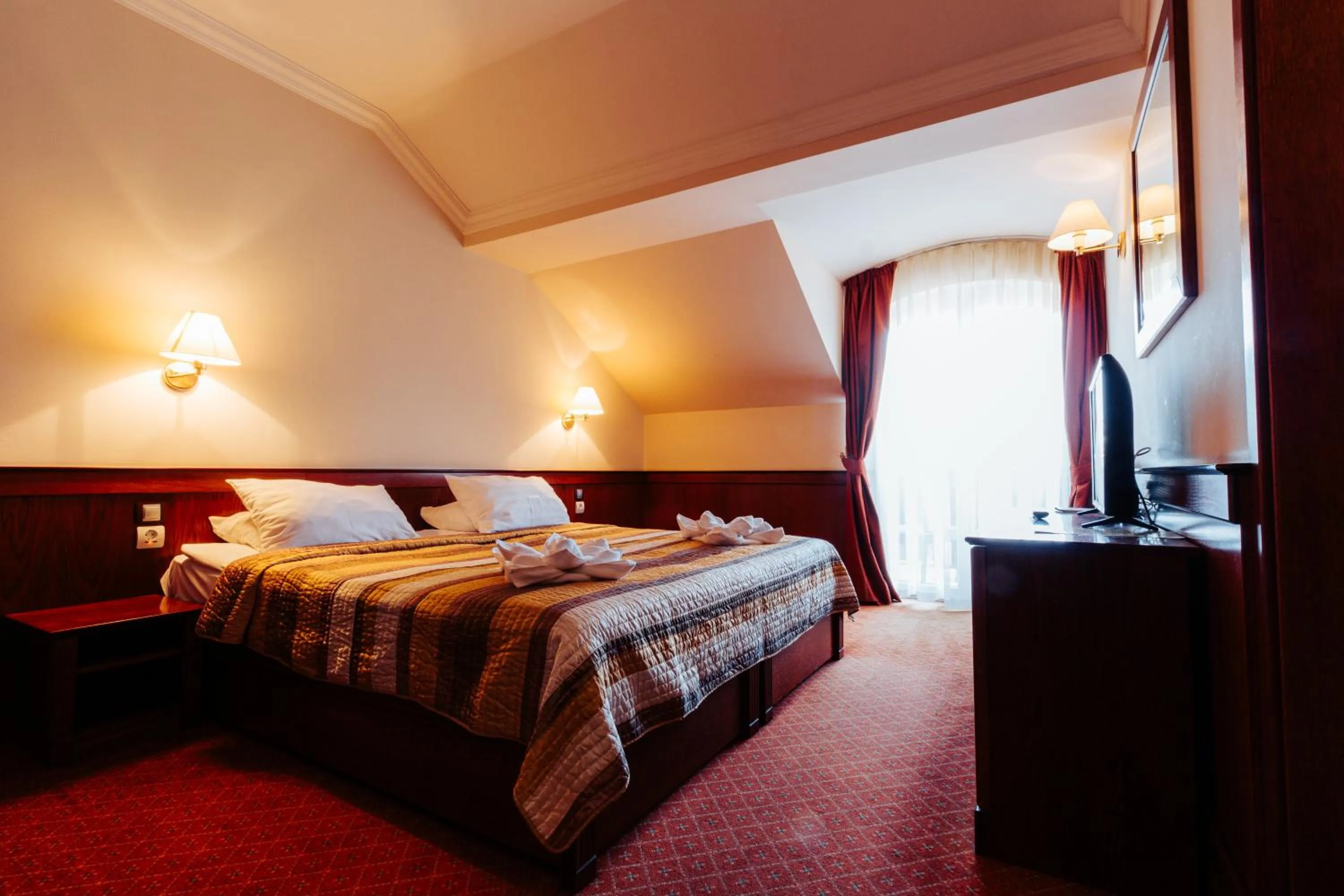 Bed in Hotel Ködmön