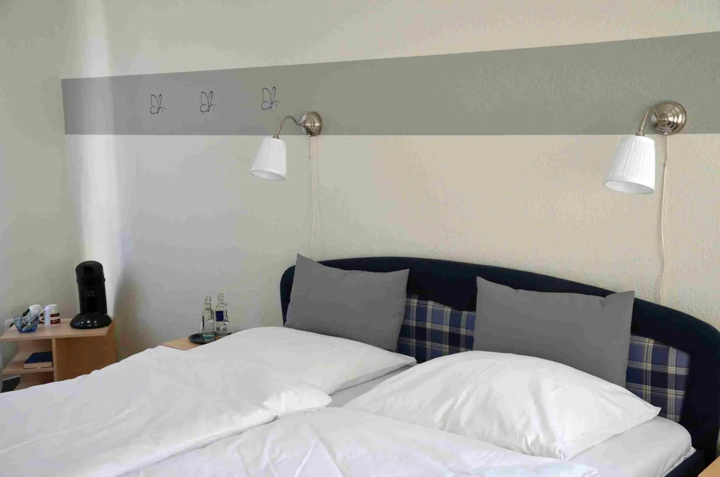 Decorative detail, Bed in Hotel Hamm