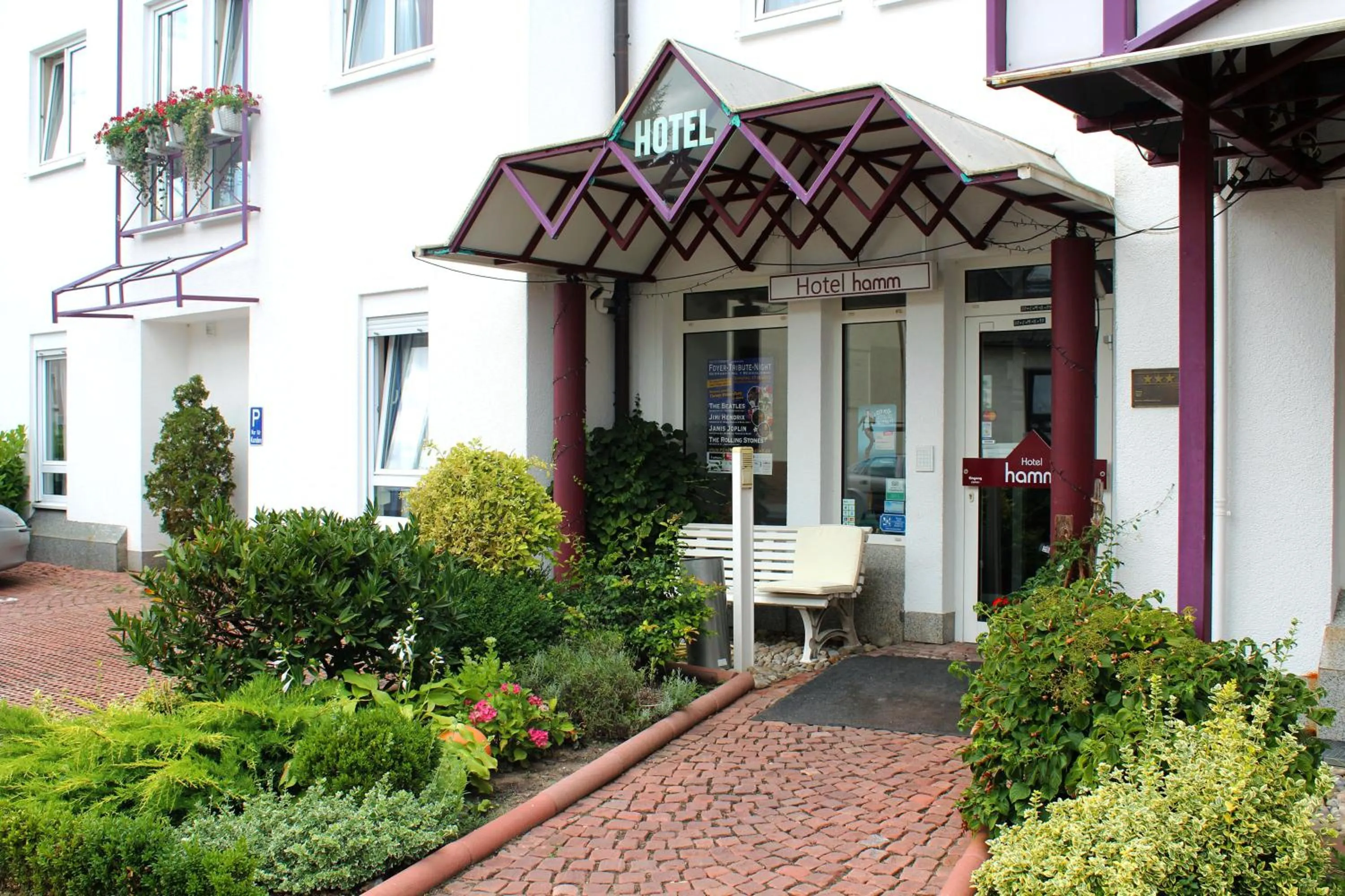 Facade/entrance in Hotel Hamm