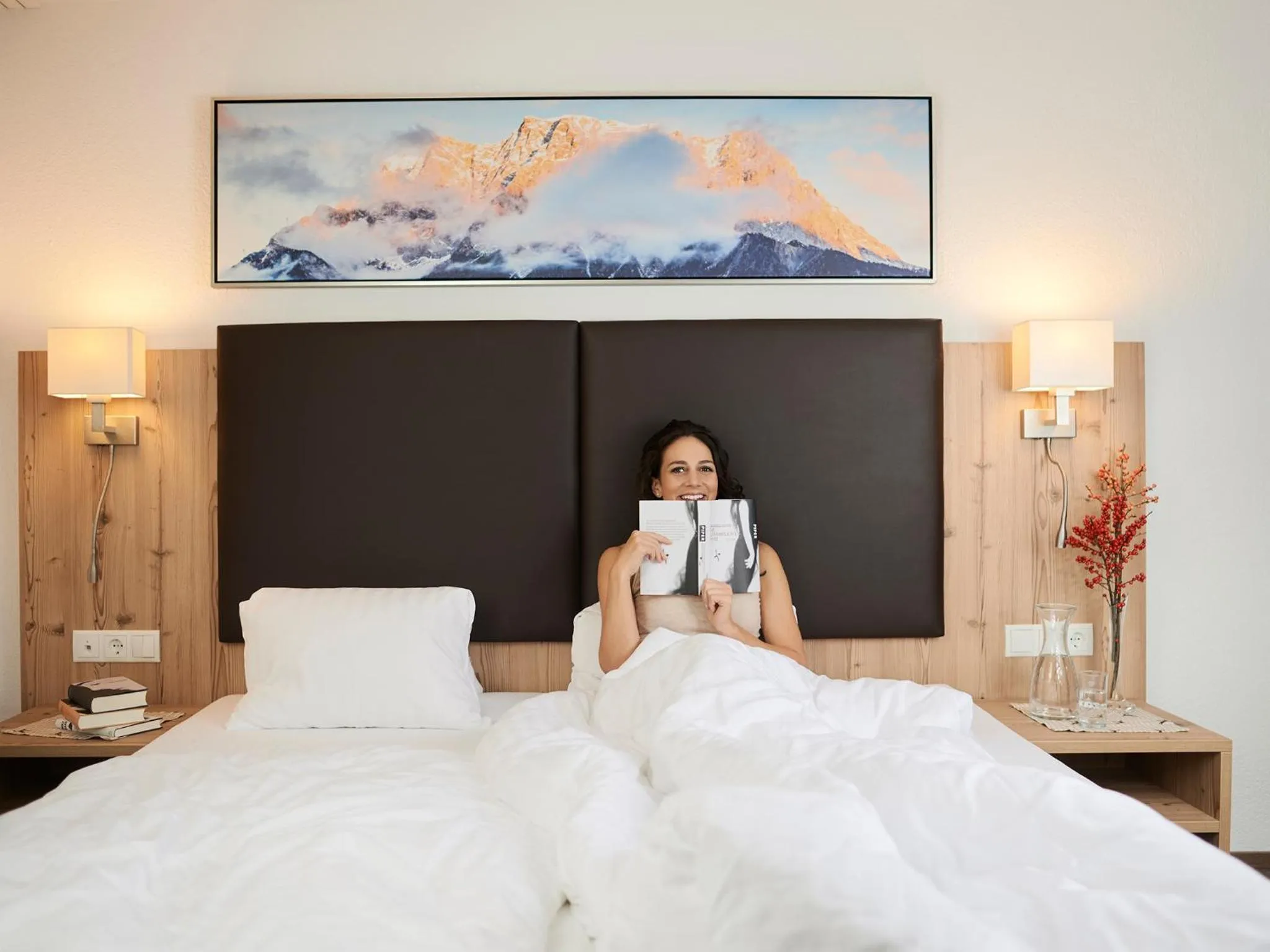 Bed in Hotel Venetblick