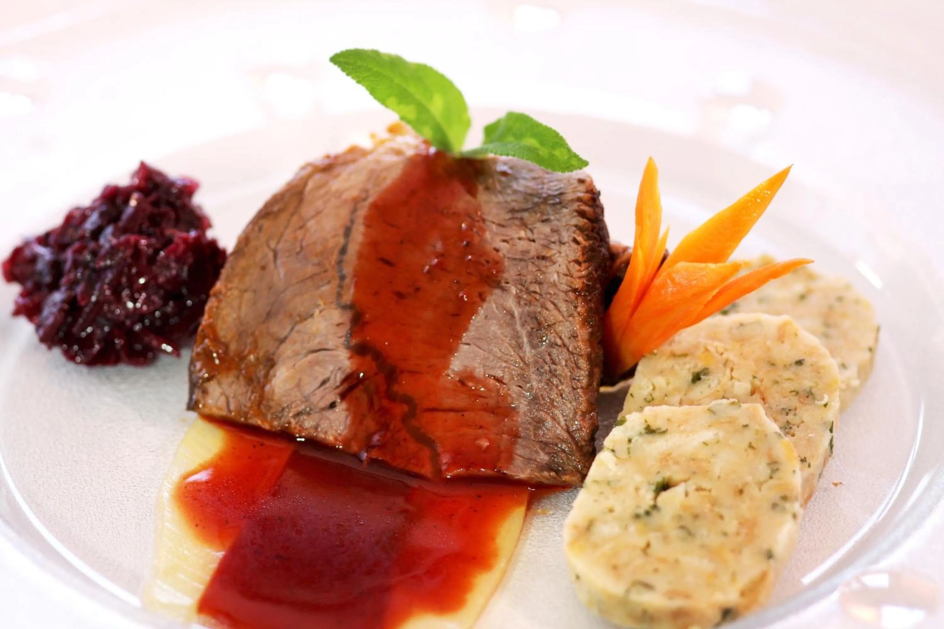 Food in Hotel Venetblick