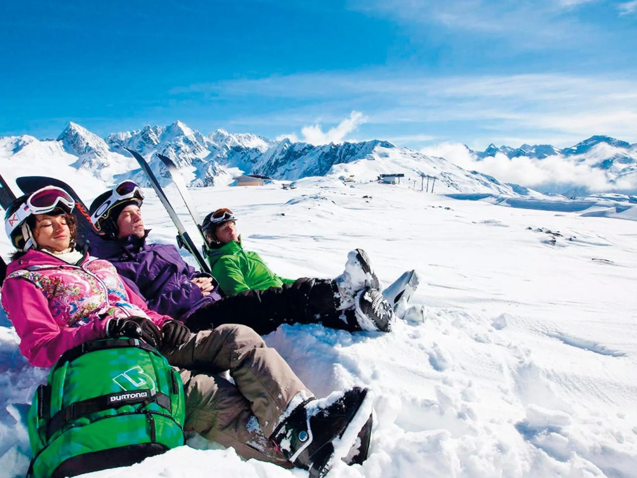 Skiing in Hotel Venetblick