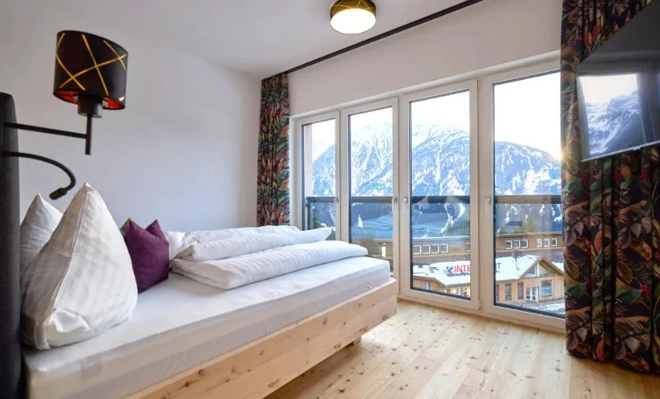 Bedroom, Bed in Hotel Venetblick