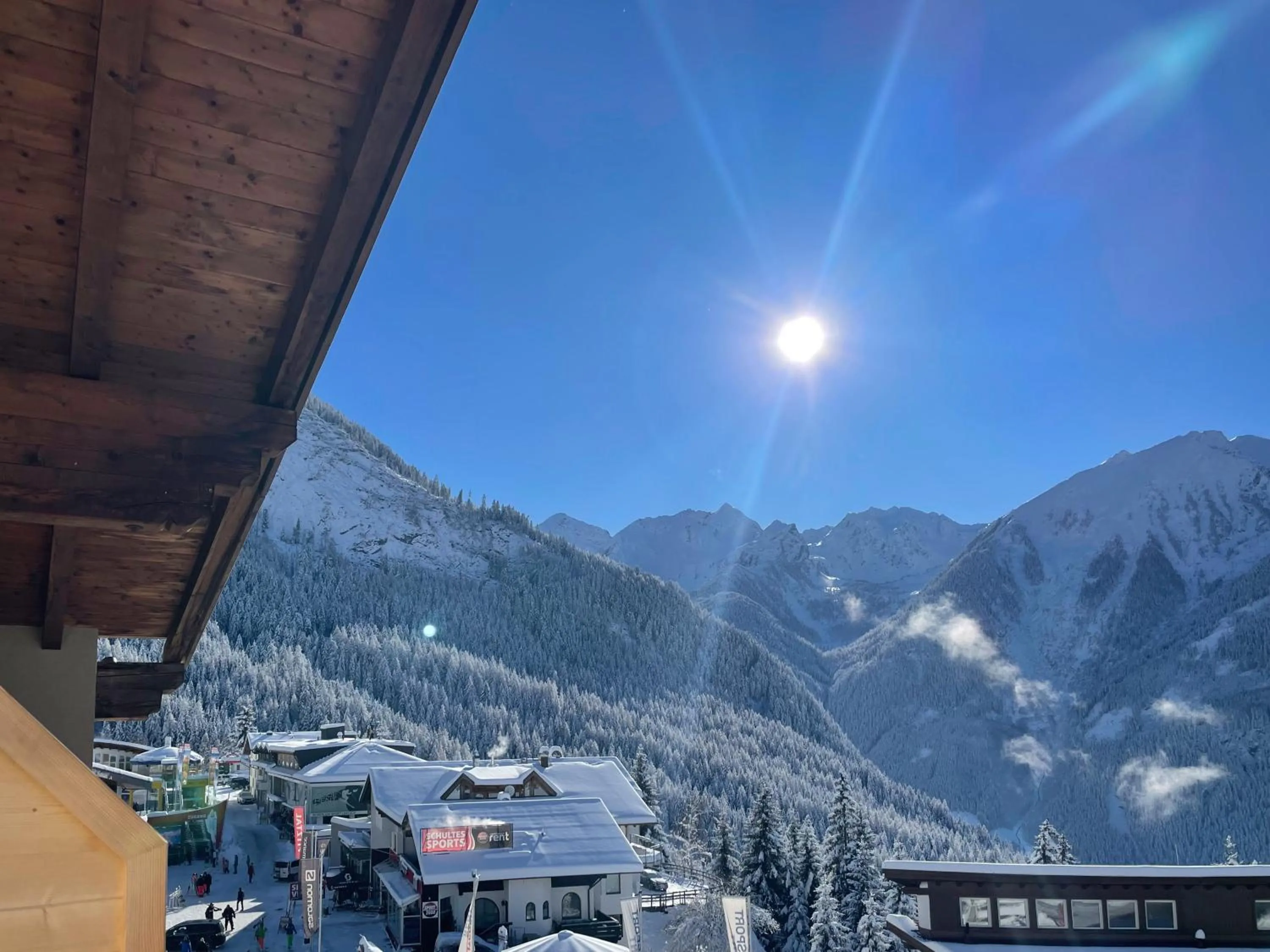 View (from property/room) in Hotel Venetblick