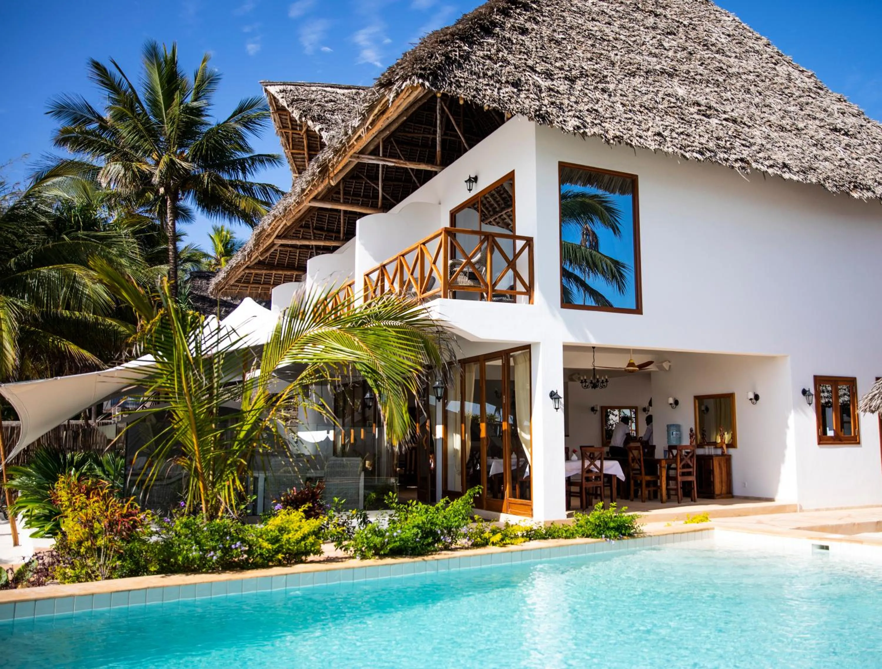 Property building in Alladin Boutique Beach Hotel and SPA Zanzibar