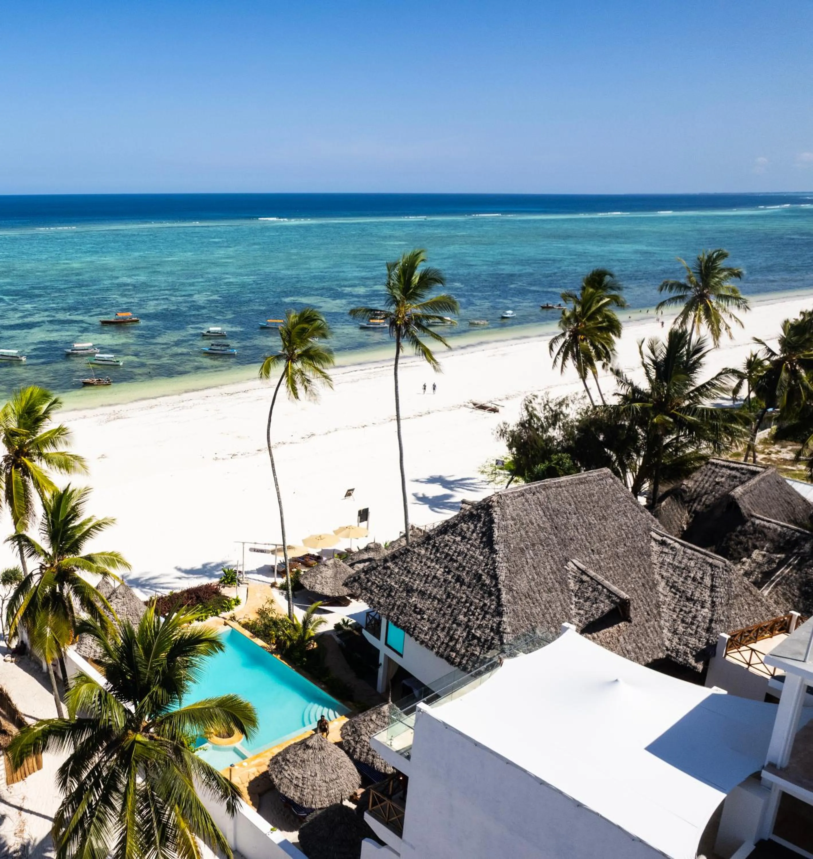 Property building in Alladin Boutique Beach Hotel and SPA Zanzibar