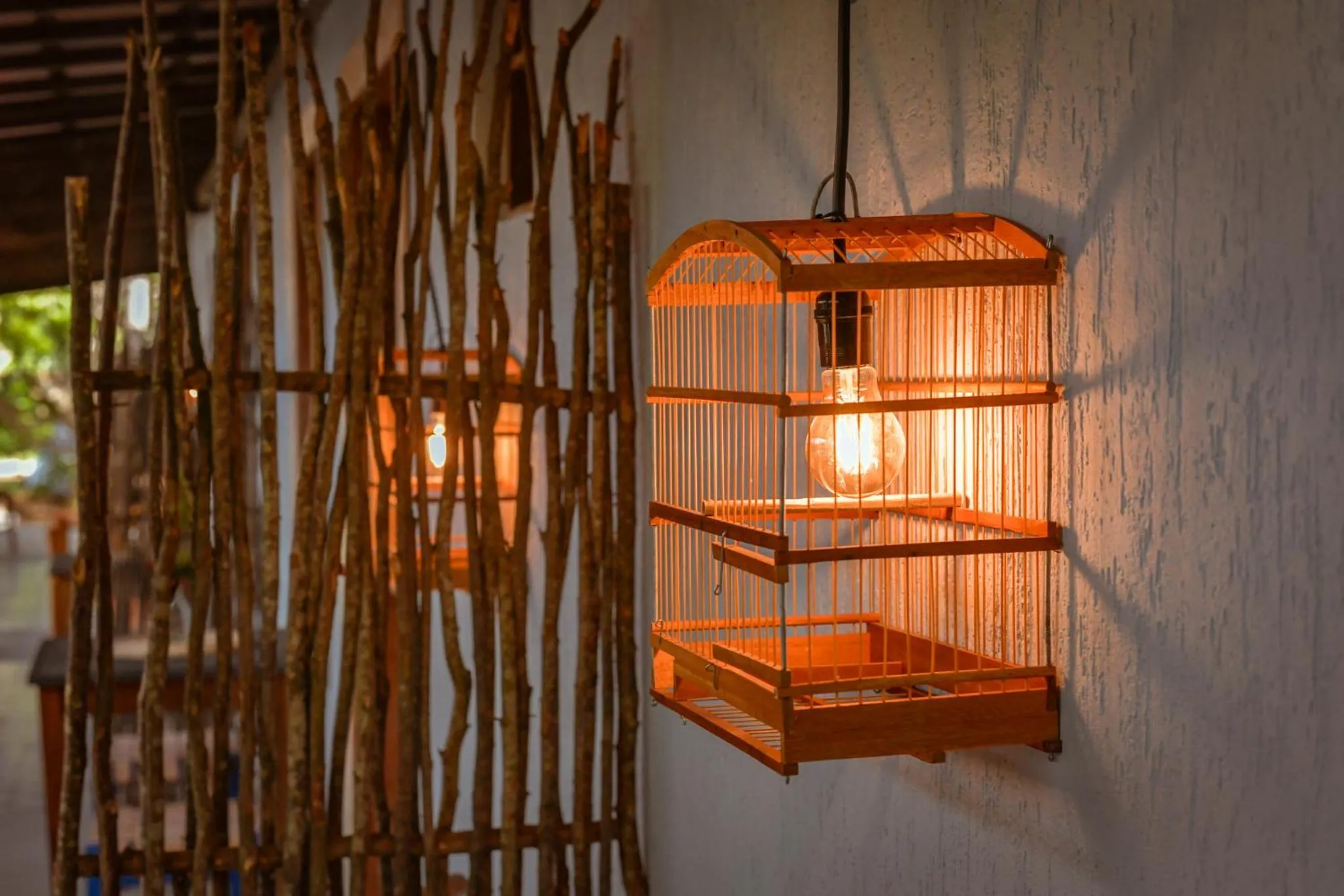 Decorative detail in EcoCharme Pousada Netuno