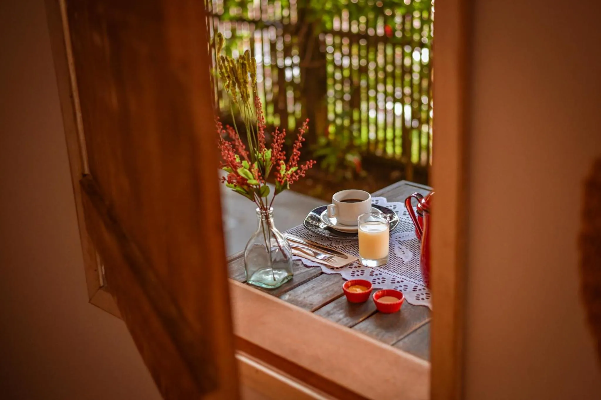 Coffee/tea facilities in EcoCharme Pousada Netuno