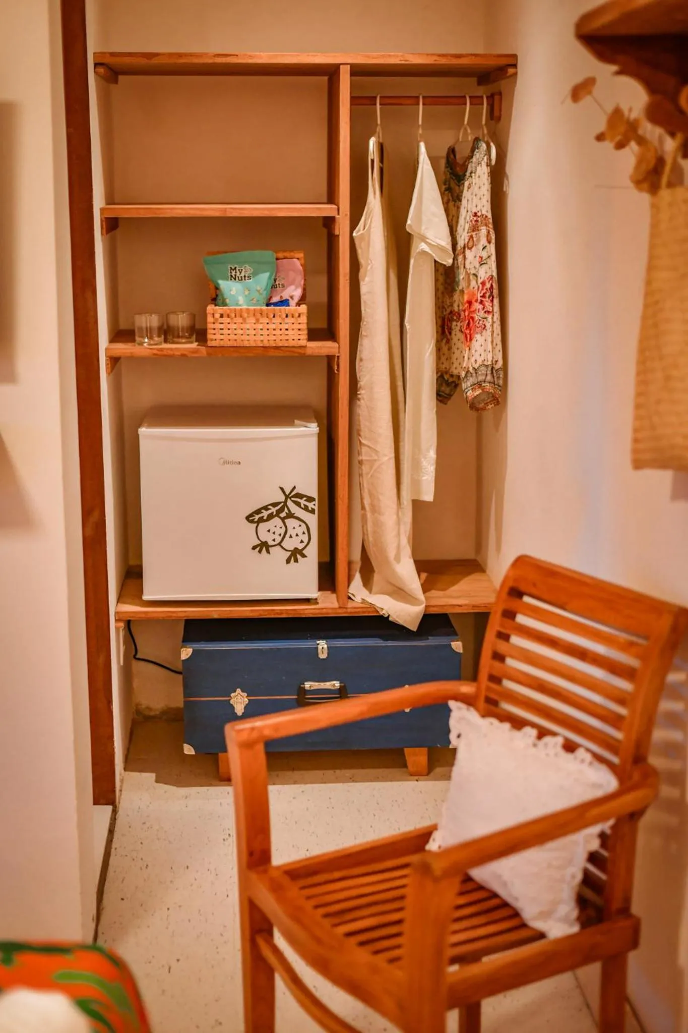 Decorative detail in EcoCharme Pousada Netuno