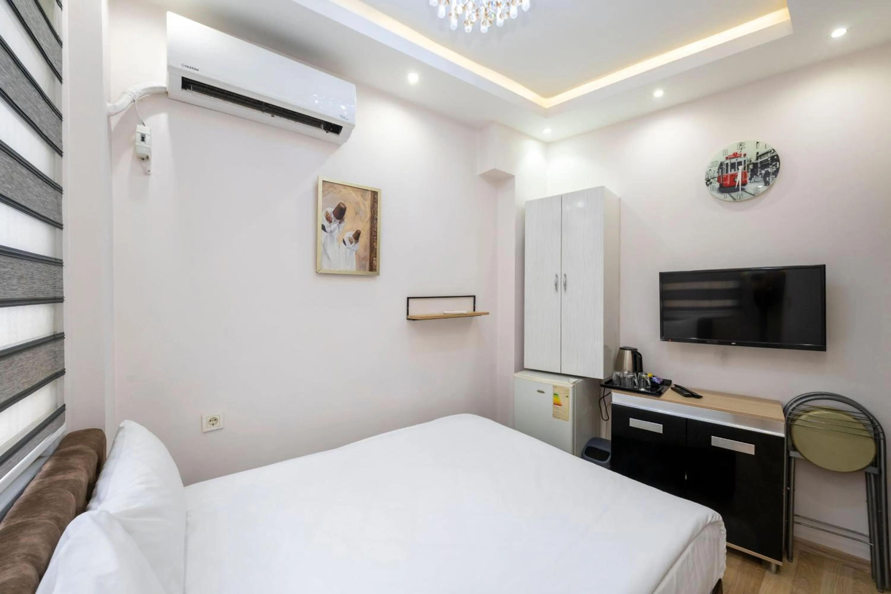 Bed in Taksim City Suites