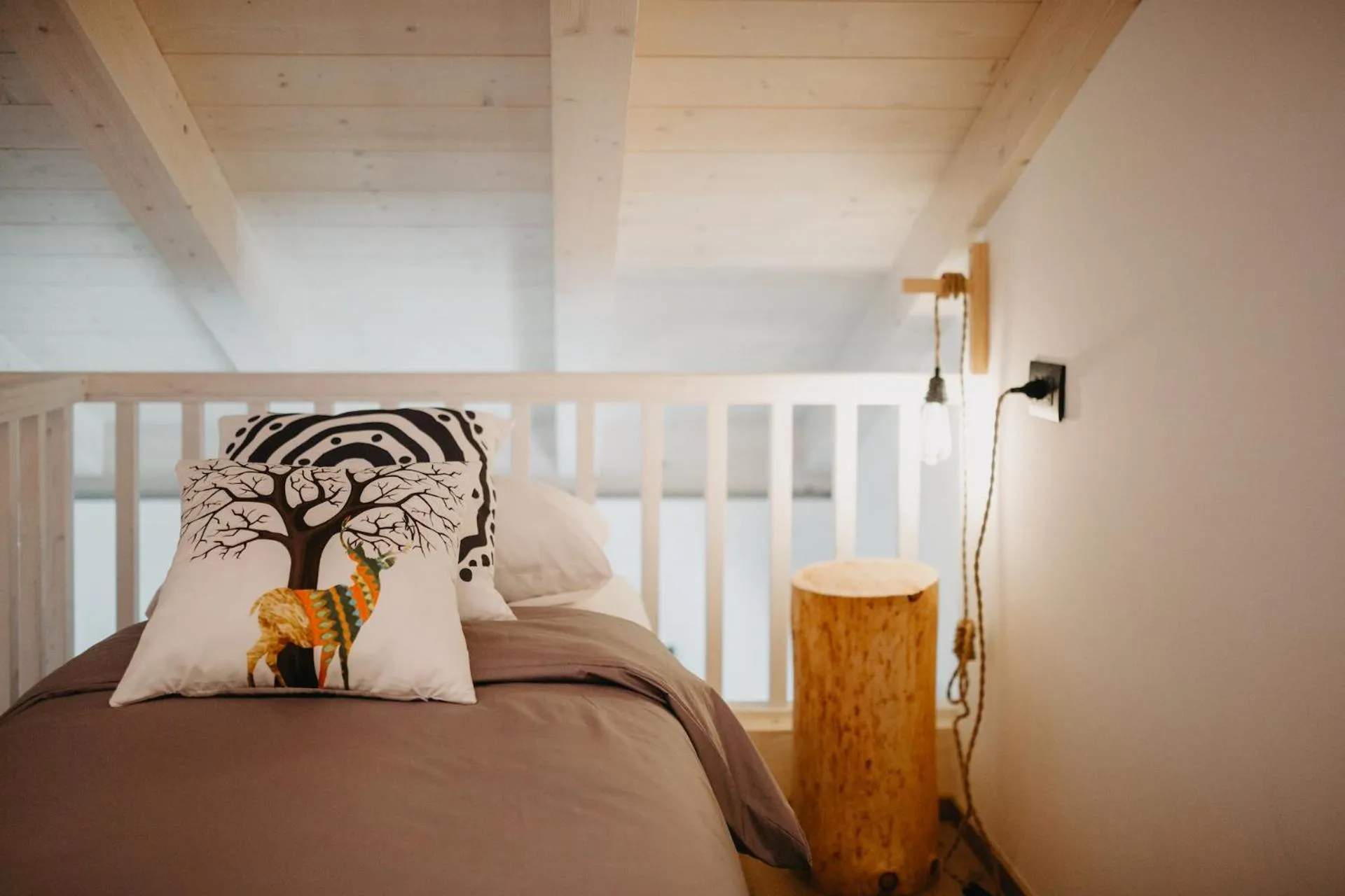 Bedroom, Bed in La Tana del Lupo B&B, family and outdoor sports