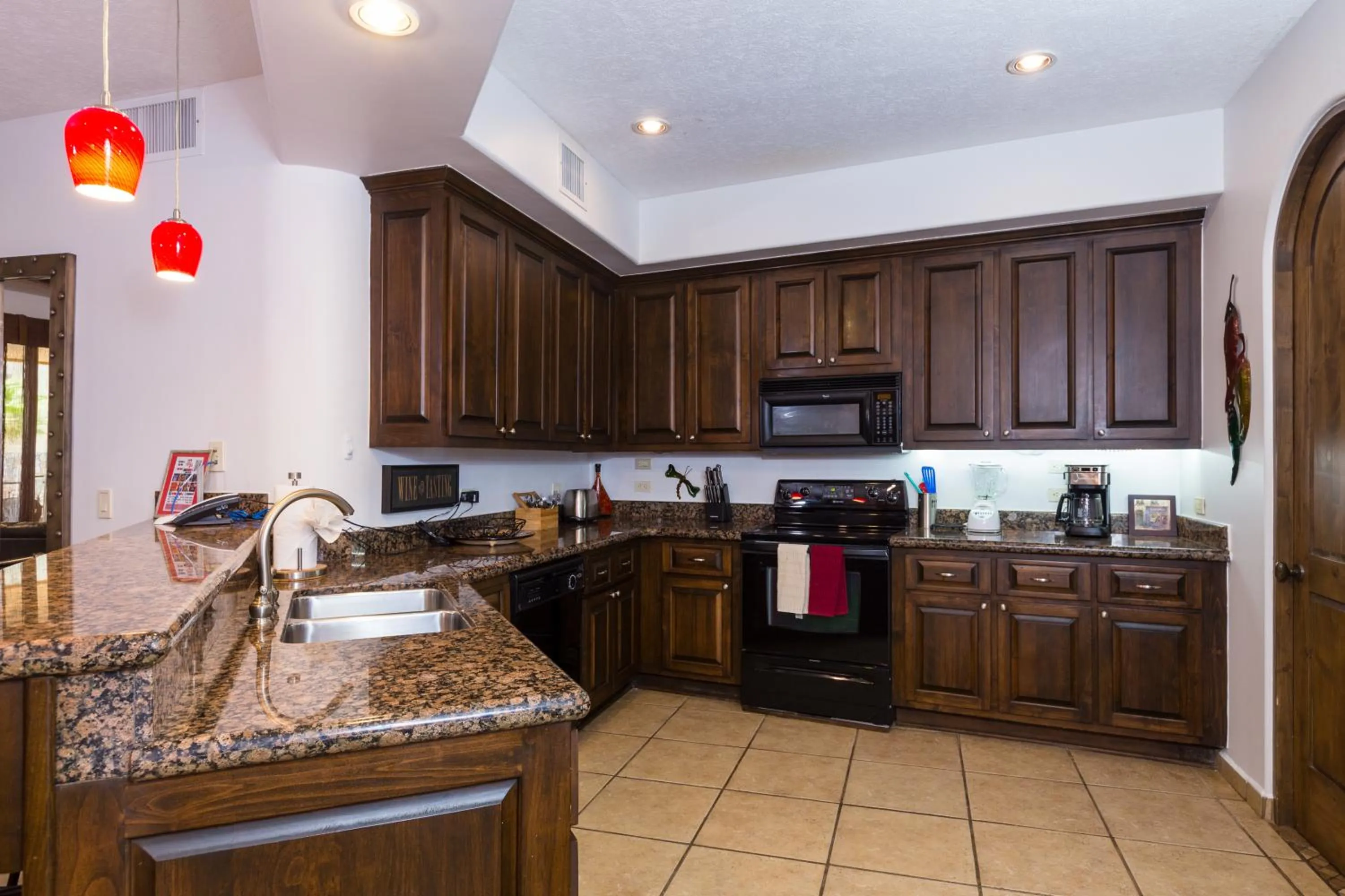 kitchen in Bella Sirena Luxury Resort 205-D