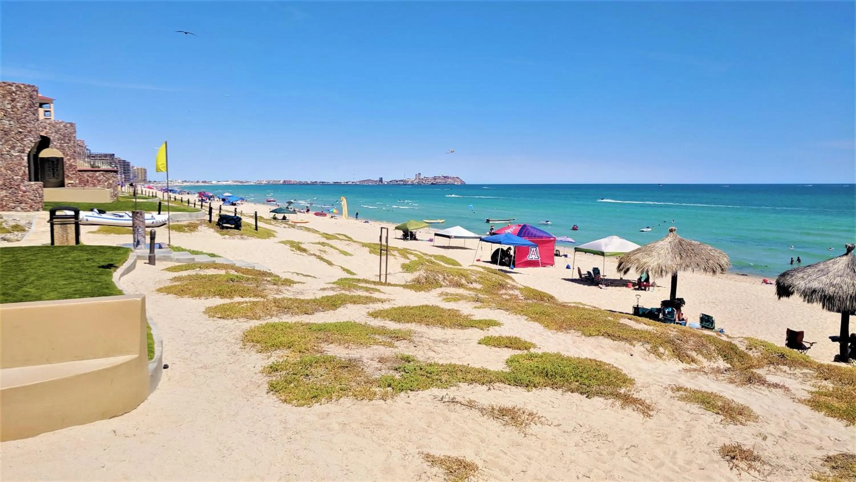 Beach in Bella Sirena Luxury Resort 205-D