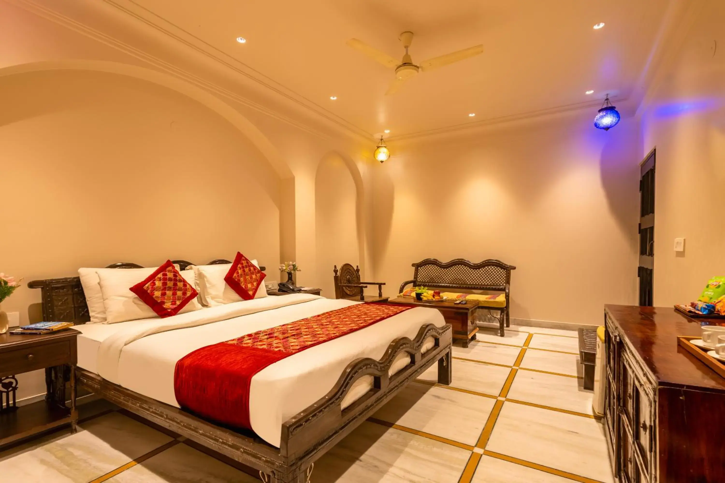 Deluxe Heritage Double Room in Jyoti Mahal - A Royal Heritage Hotel - Close to Connaught Place Deluxe Heritage Double Room in Jyoti Mahal - A Royal Heritage Hotel - Close to Connaught Place