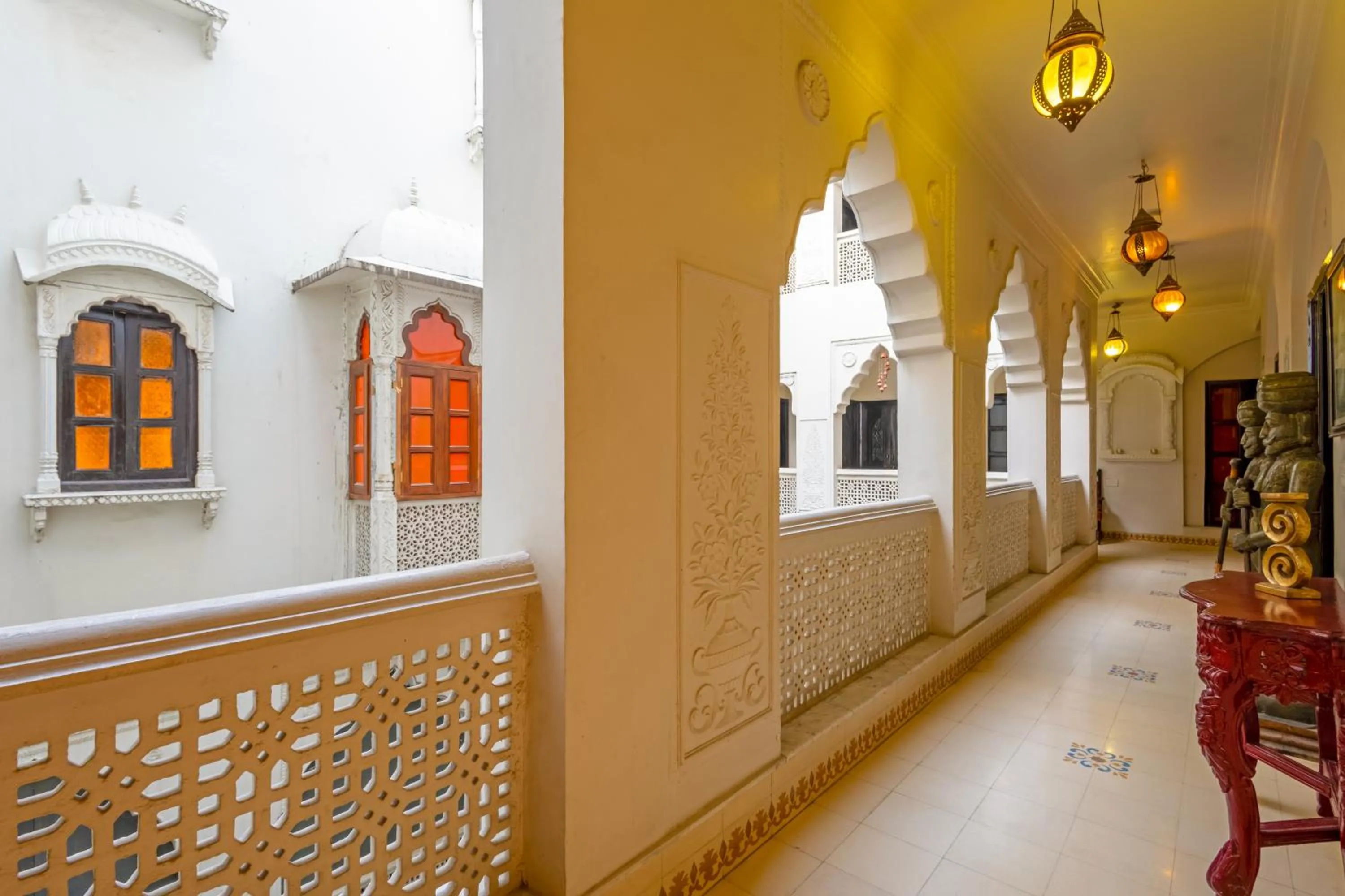 Property building in Jyoti Mahal - A Royal Heritage Hotel - Award Winning Hotel - Close to Connaught Place