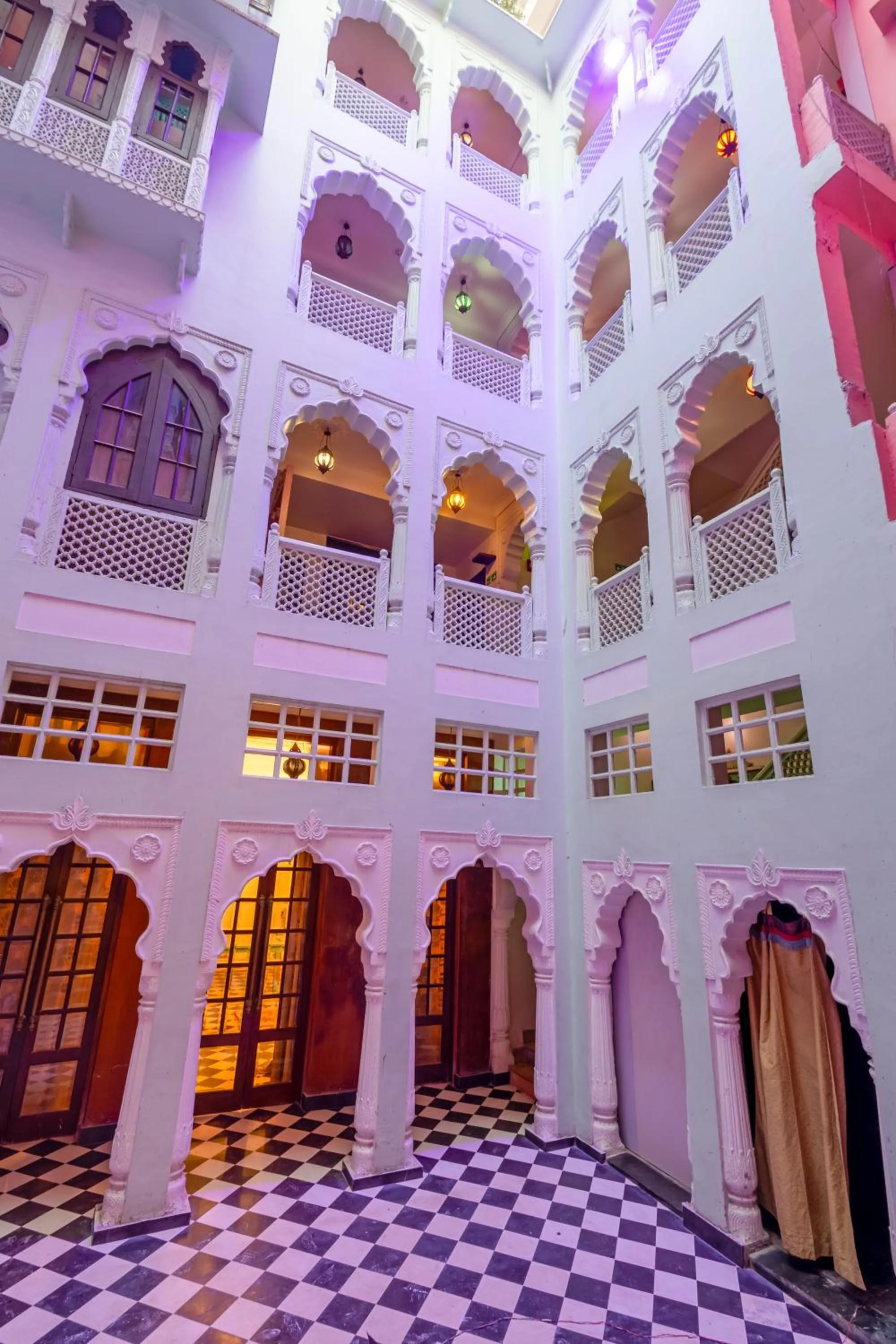 Property building in Jyoti Mahal - A Royal Heritage Hotel - Award Winning Hotel - Close to Connaught Place