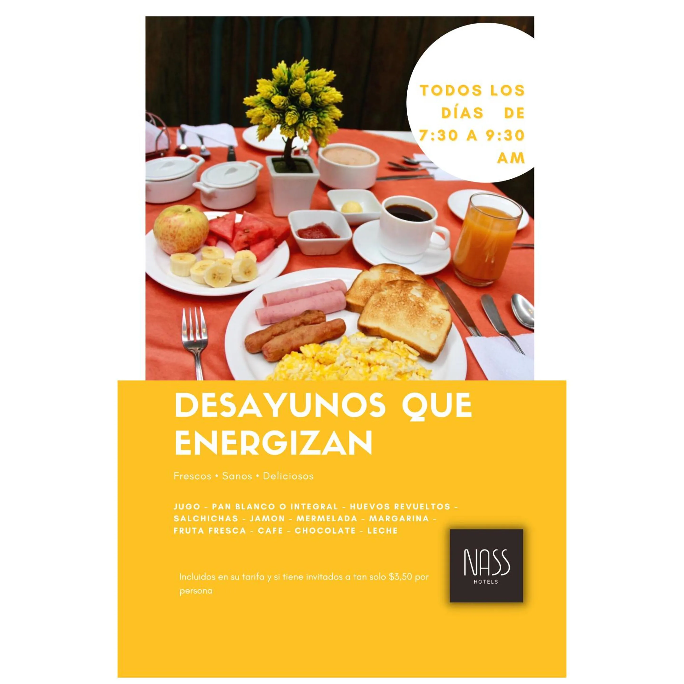 Breakfast in Loft NASS Atahualpa