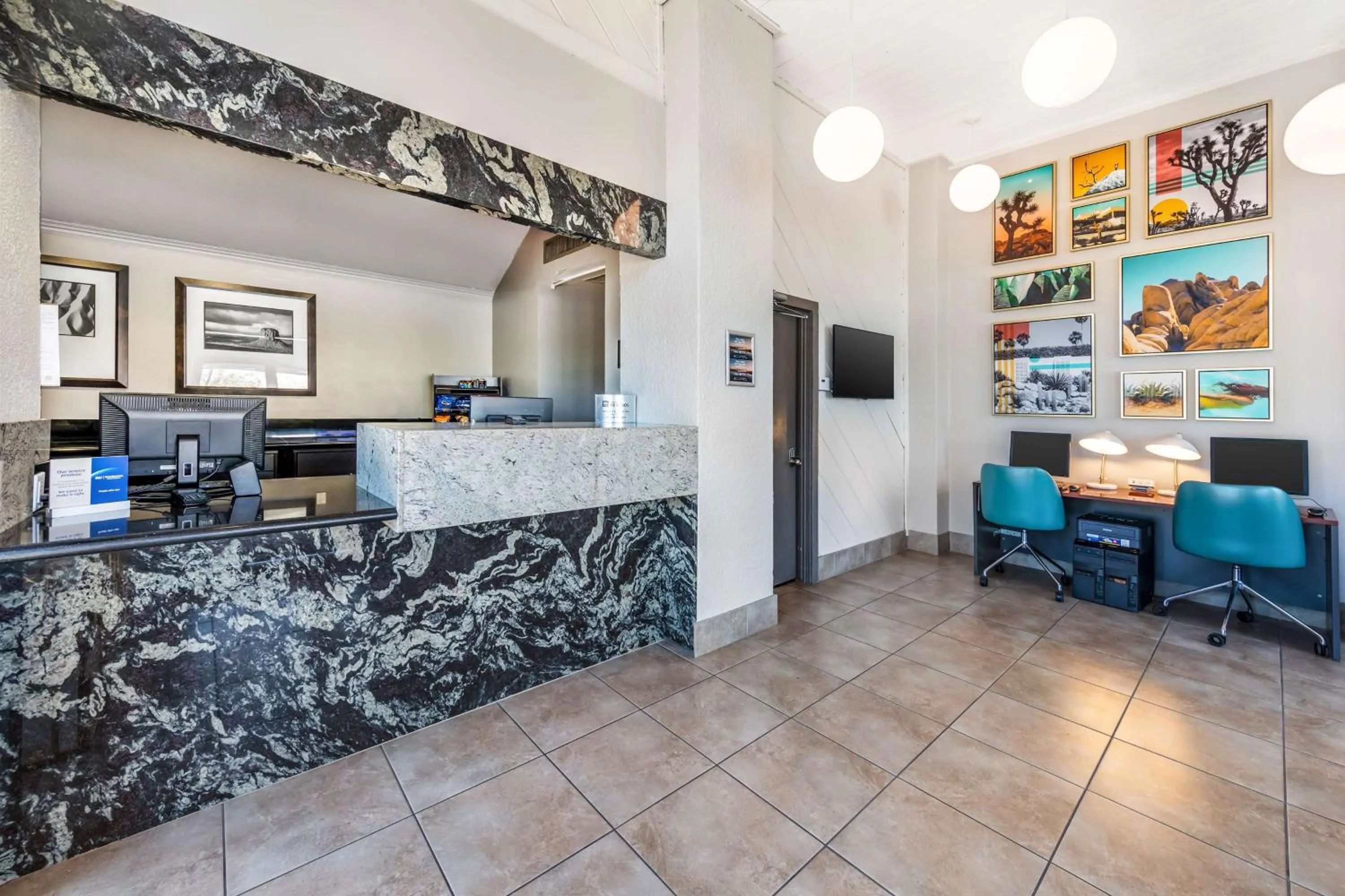 Lobby or reception in Best Western Inn at Palm Springs