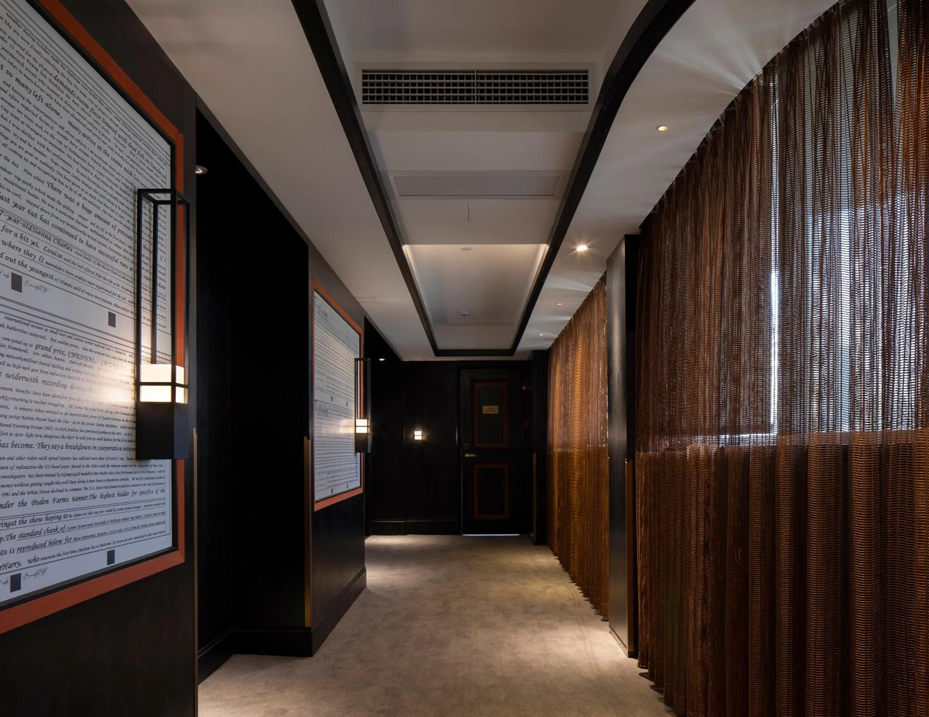 Decorative detail in Arthur Hotel Canton Tower Guangzhou