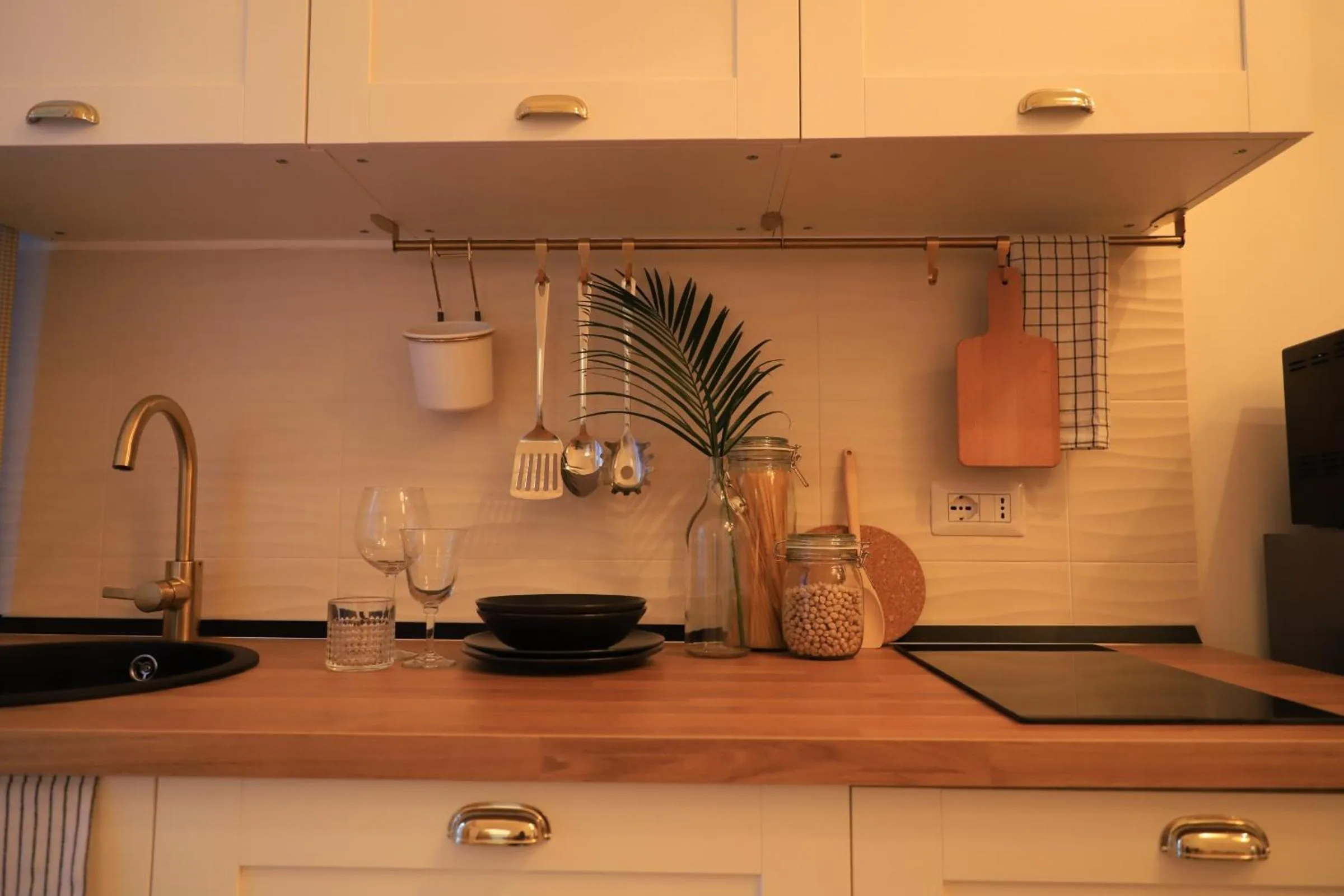 Kitchen or kitchenette in B&B LA TERRAZZA