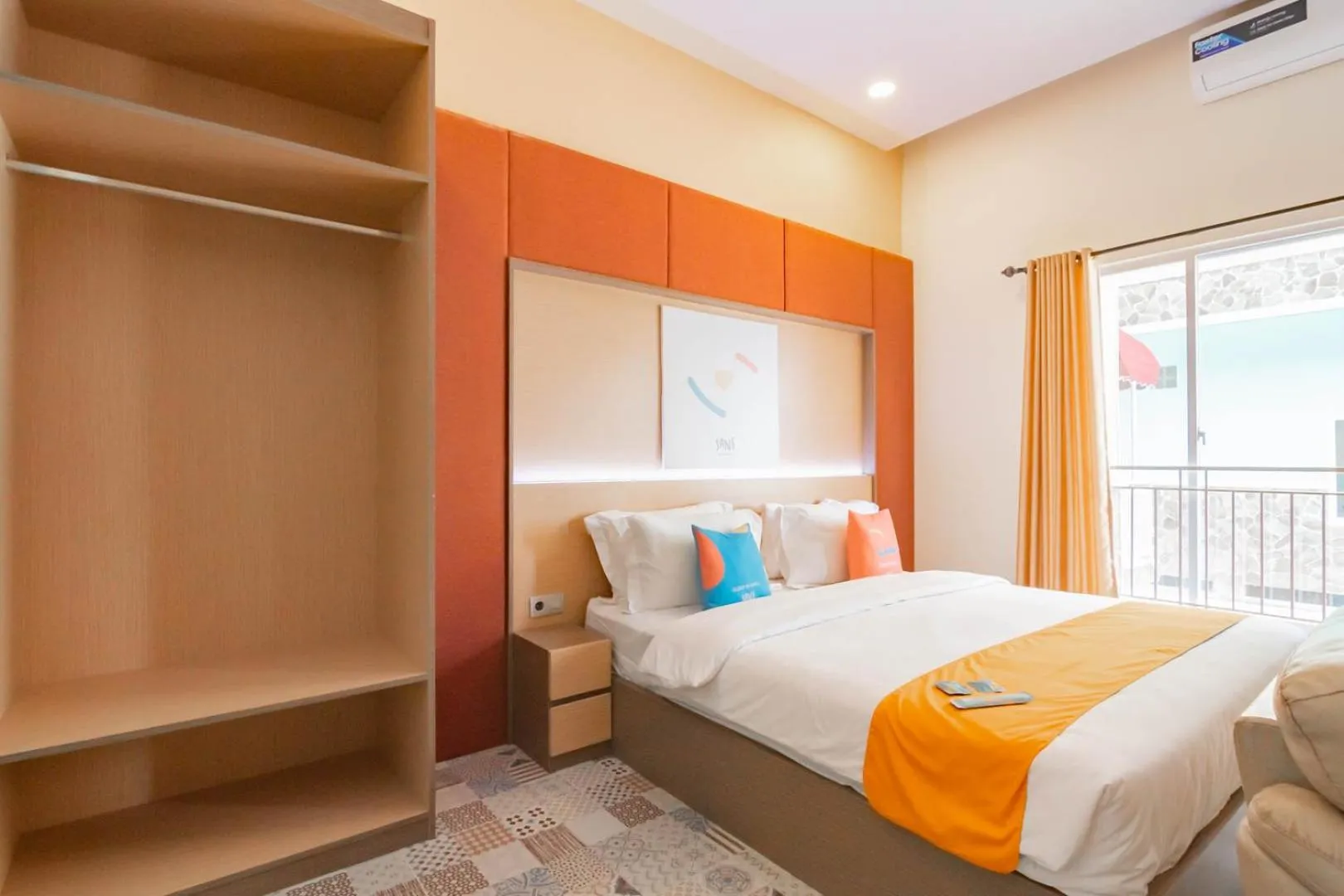 Bedroom, Bed in Sans Resort Parung Bogor