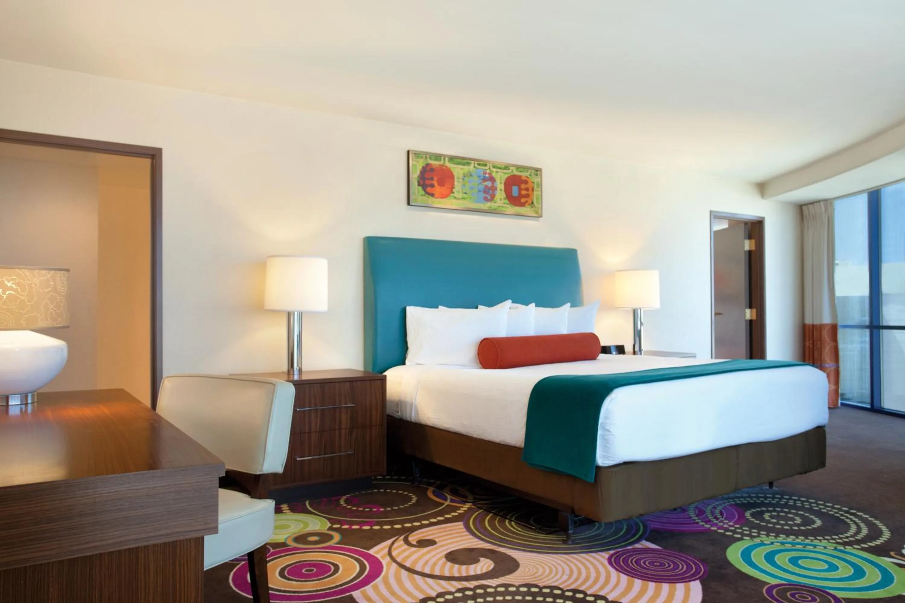Bedroom, Bed in Rio Hotel & Casino, a Destination by Hyatt Hotel