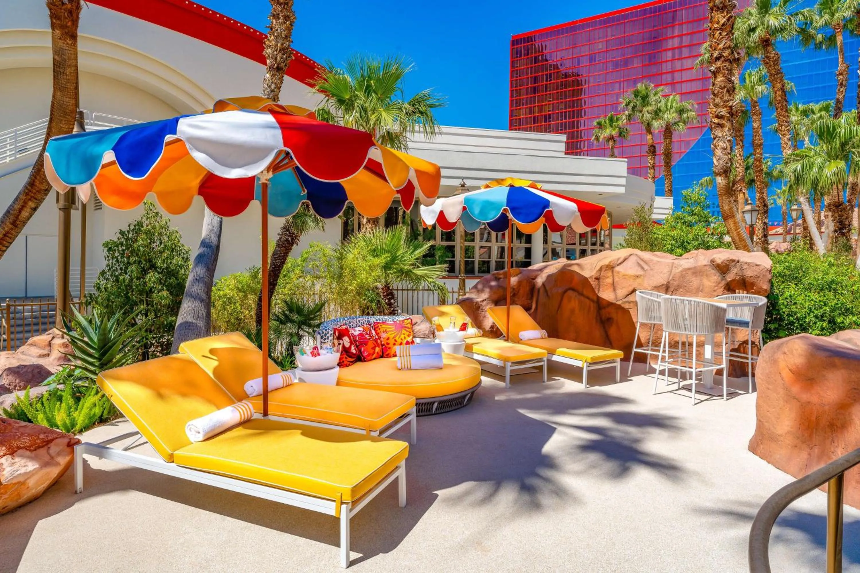 Swimming pool in Rio Hotel & Casino, a Destination by Hyatt Hotel