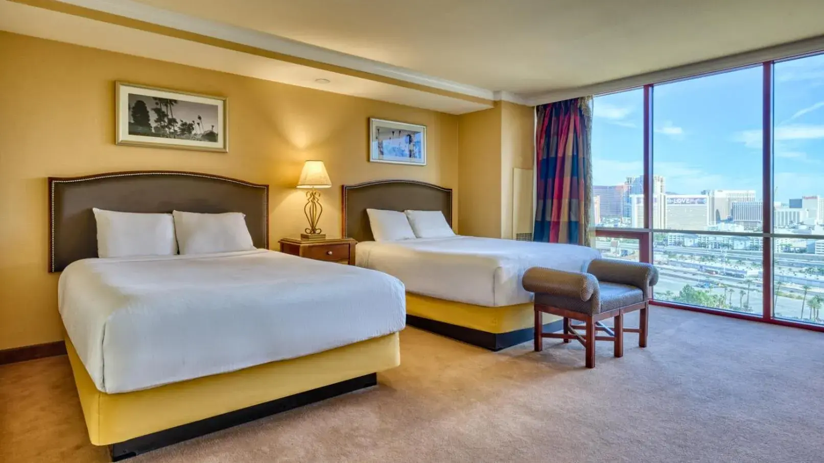 Queen Room with Two Queen Beds and Strip View in Rio Hotel & Casino, a Destination by Hyatt Hotel Queen Room with Two Queen Beds and Strip View in Rio Hotel & Casino, a Destination by Hyatt Hotel