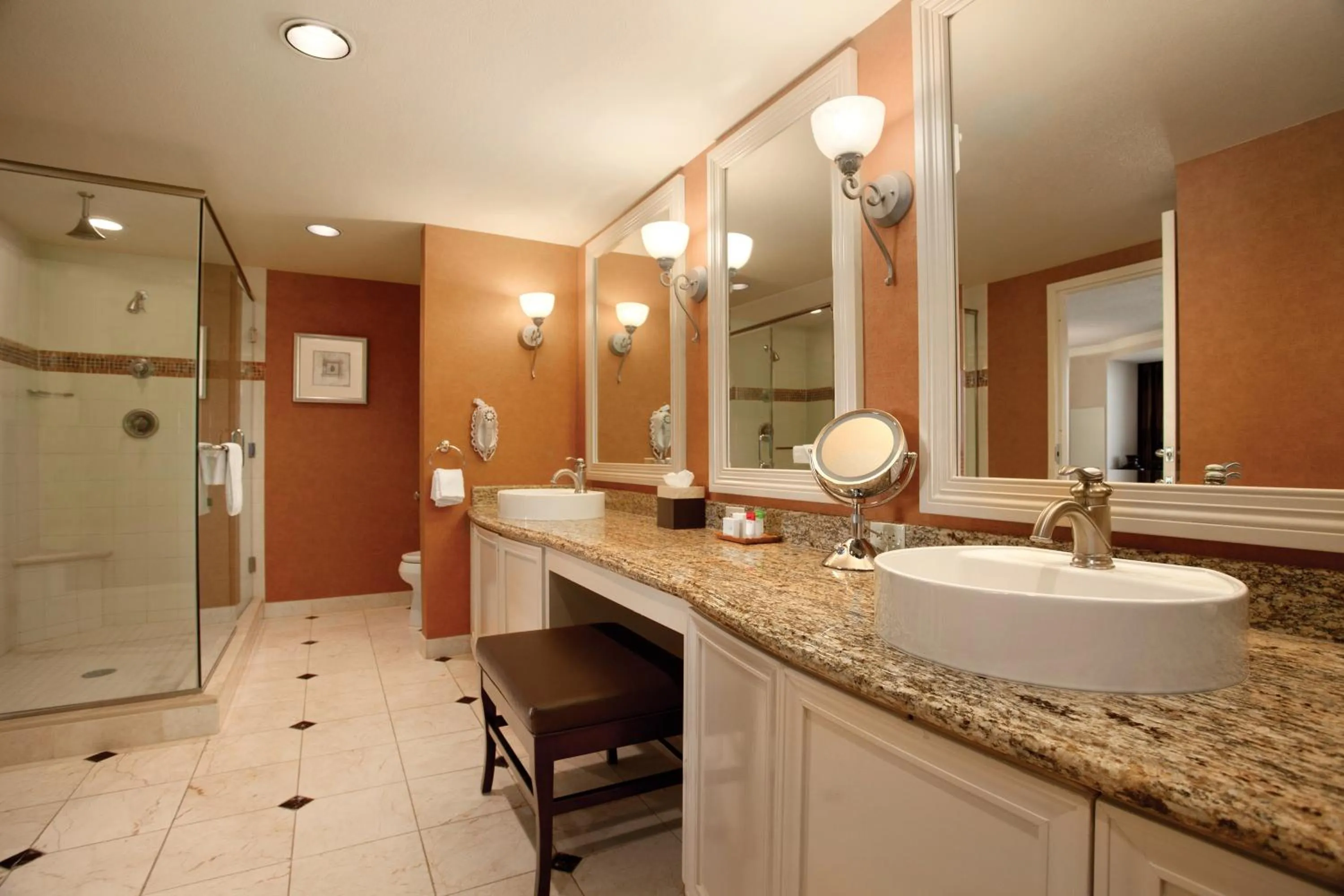 Shower in Rio Hotel & Casino, a Destination by Hyatt Hotel